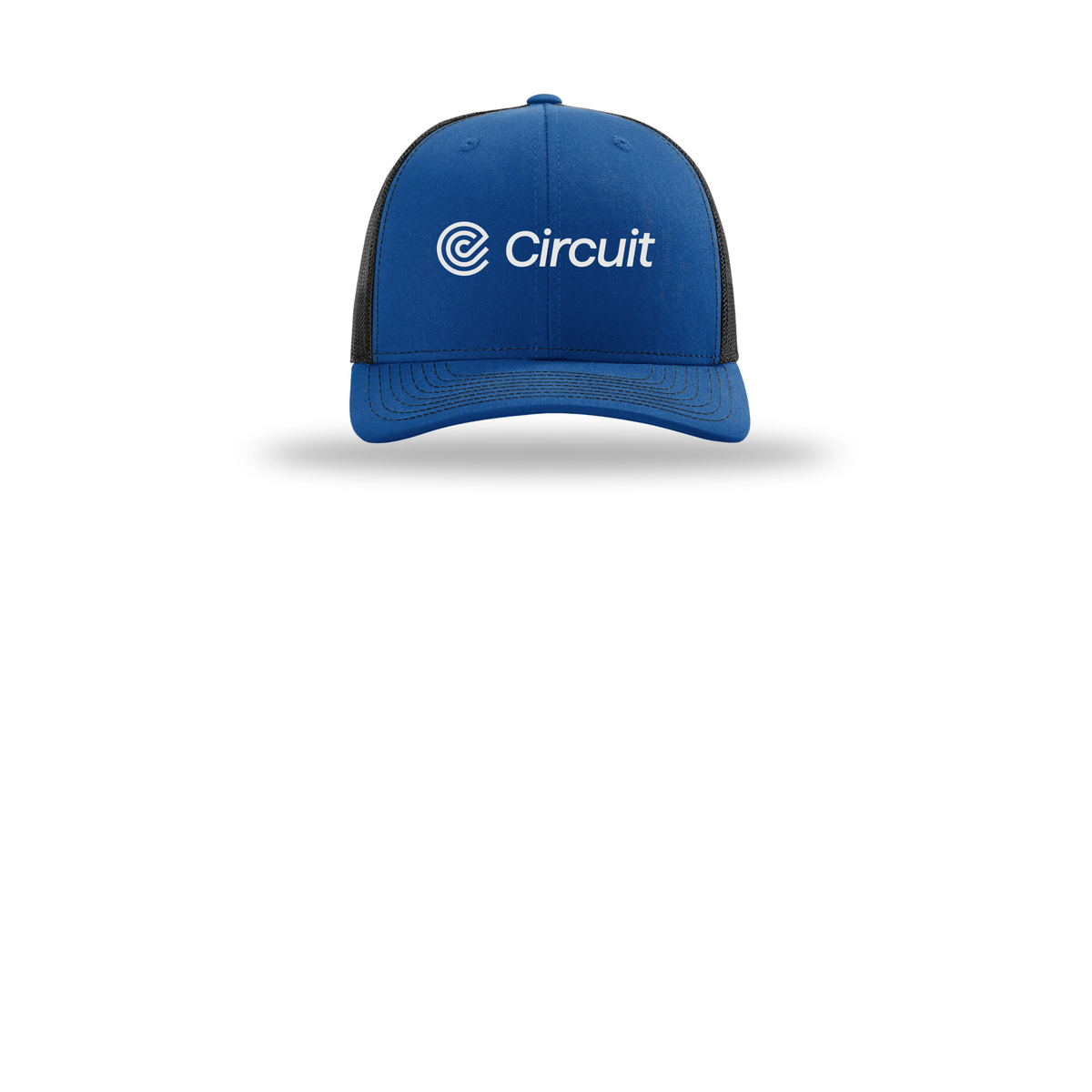 ridecircuit-richardson-trucker-cap-embroidery-capfront-R112-royalblack-flat-front