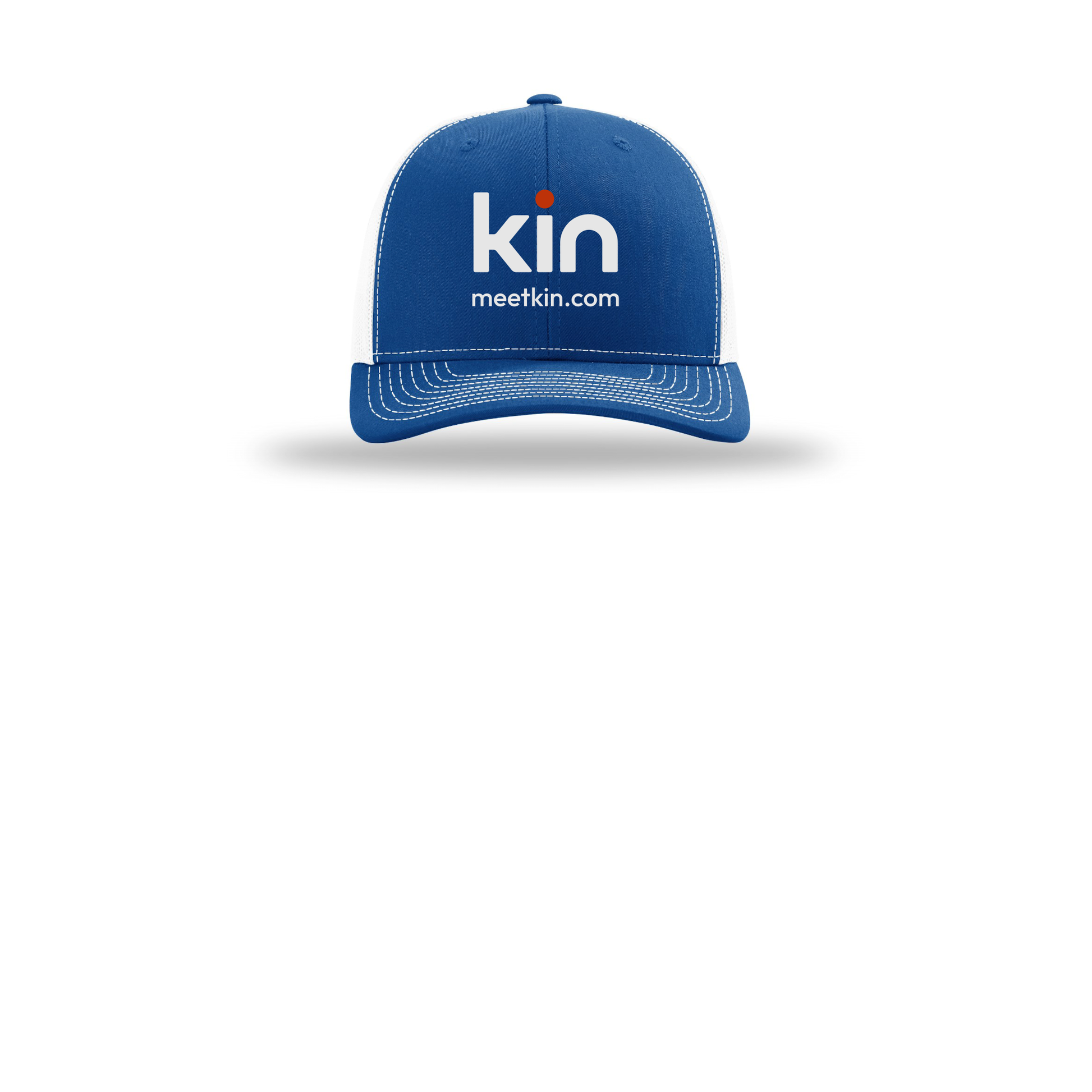 kin-richardson-trucker-cap-embroidery-capfront-R112-royalwhite-flat-front