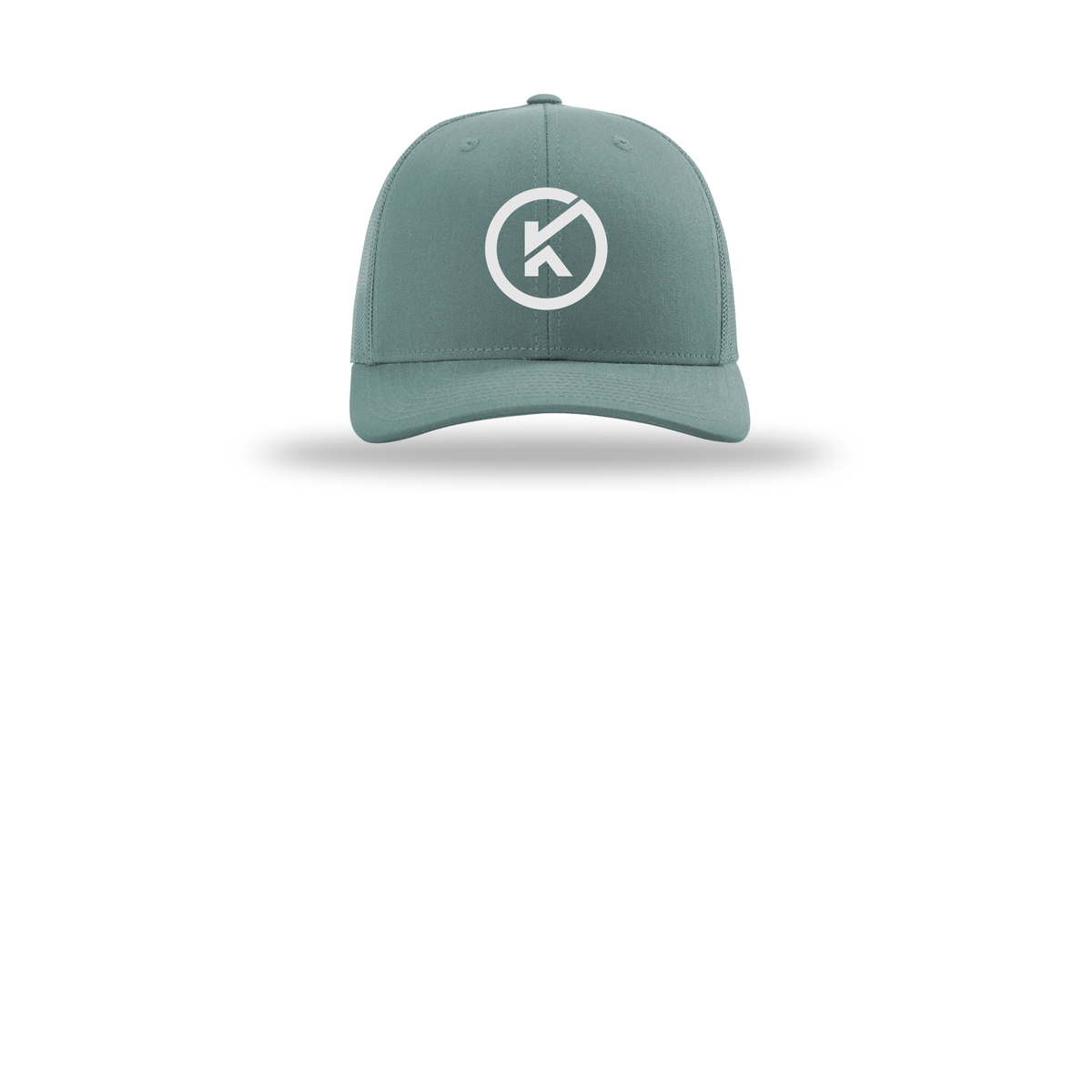 kitmanlabs-richardson-trucker-cap-embroidery-capfront-R112-smokeblue-flat-front