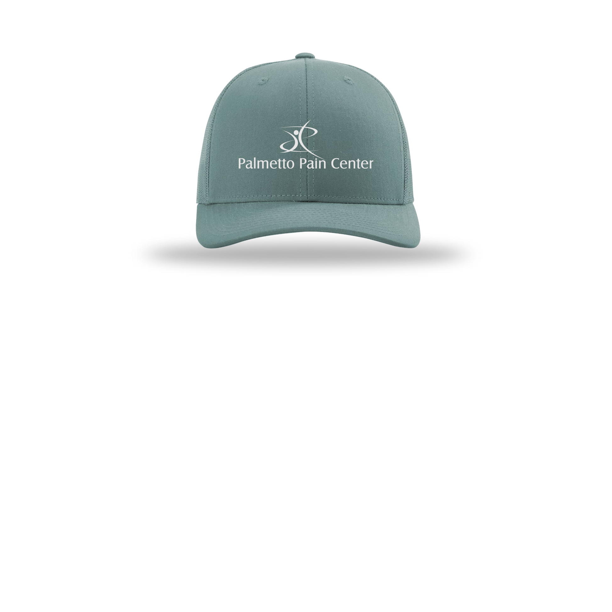 palmetto-pain-center-richardson-trucker-cap-embroidery-capfront-R112-smokeblue-flat-front