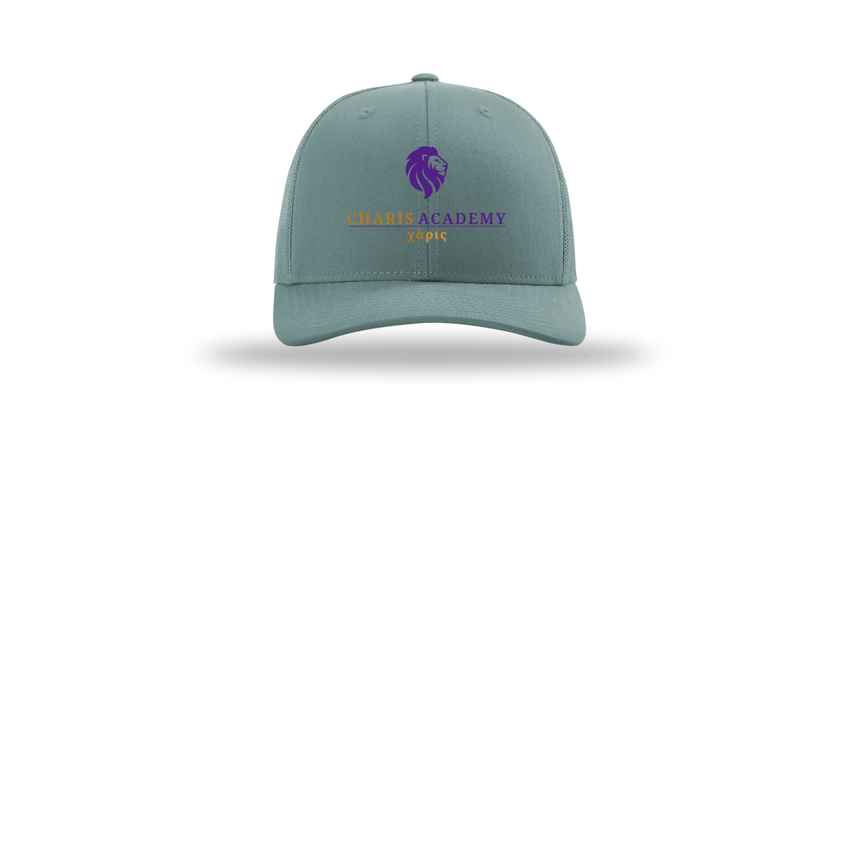 cahazleton-richardson-trucker-cap-embroidery-capfront-R112-smokeblue-flat-front