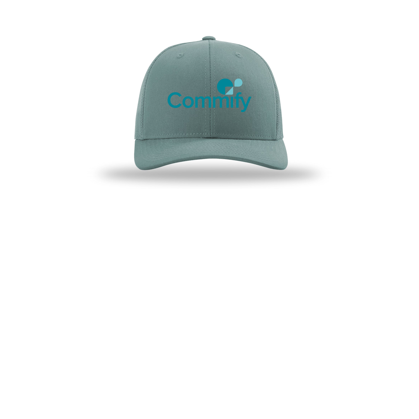 commify-richardson-trucker-cap-embroidery-capfront-R112-smokeblue-flat-front