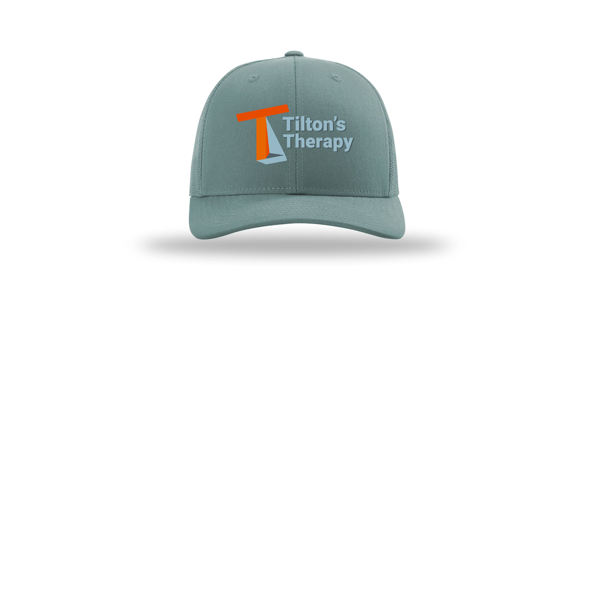 tiltonstherapy-richardson-trucker-cap-embroidery-capfront-R112-smokeblue-flat-front