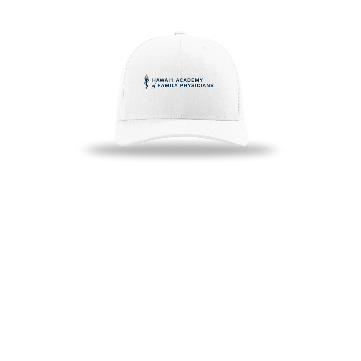 hafp-richardson-trucker-cap-embroidery-capfront-R112-white-flat-front