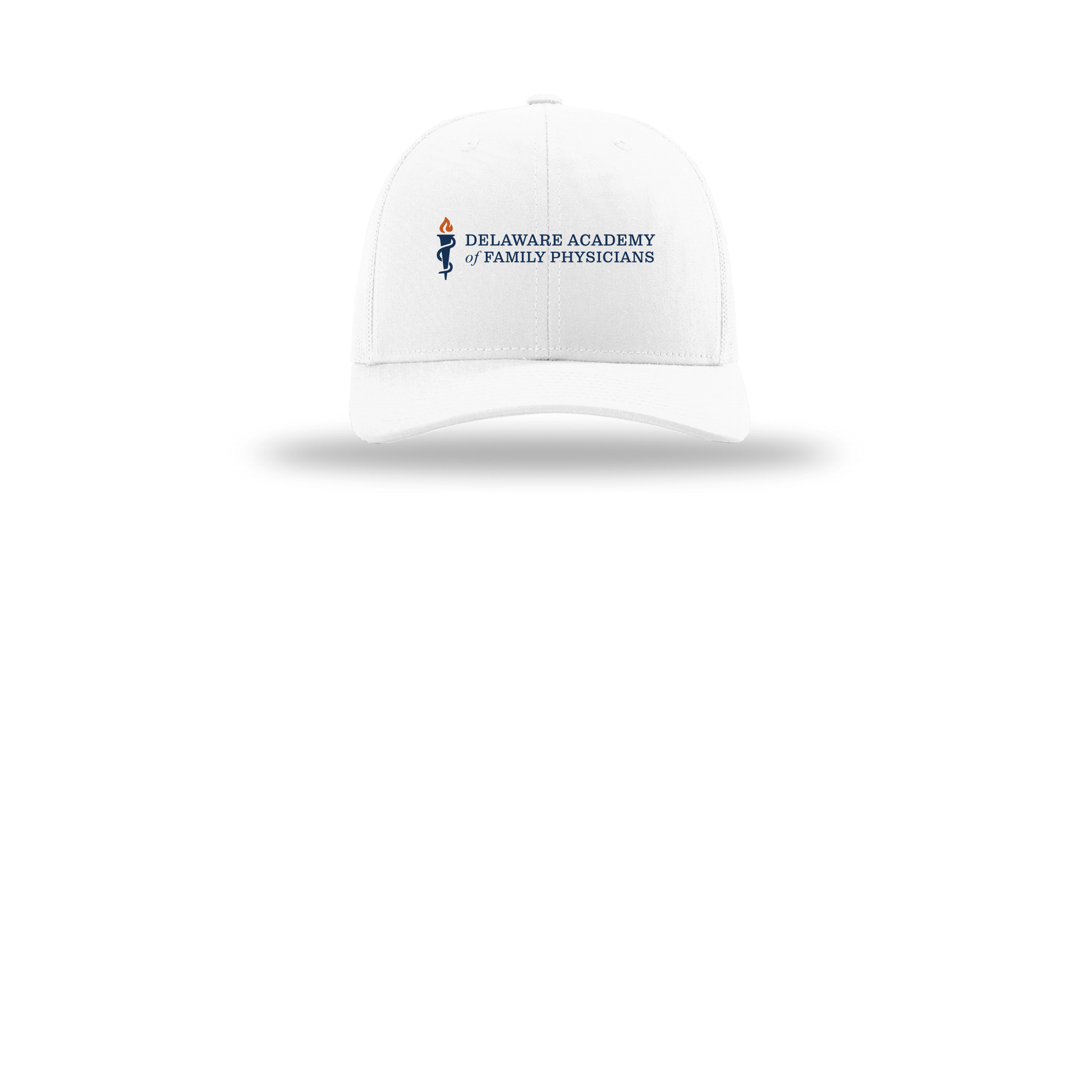 delfamdoc-richardson-trucker-cap-embroidery-capfront-R112-white-flat-front