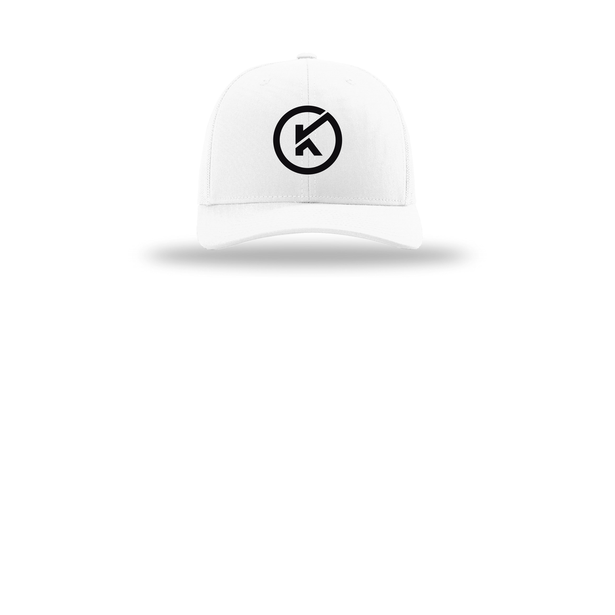 kitmanlabs-richardson-trucker-cap-embroidery-capfront-R112-white-flat-front