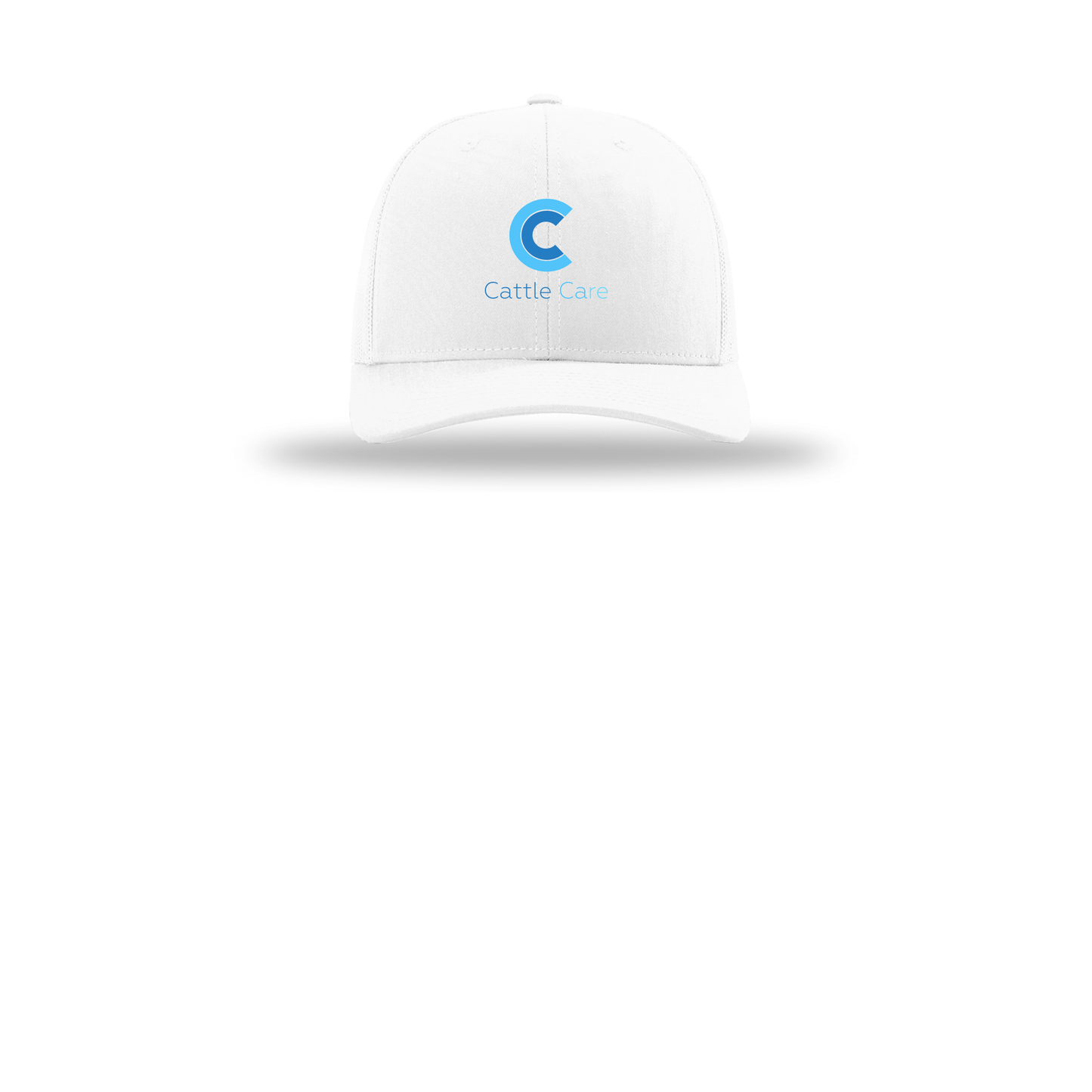 cattle-care-richardson-trucker-cap-embroidery-capfront-R112-white-flat-front