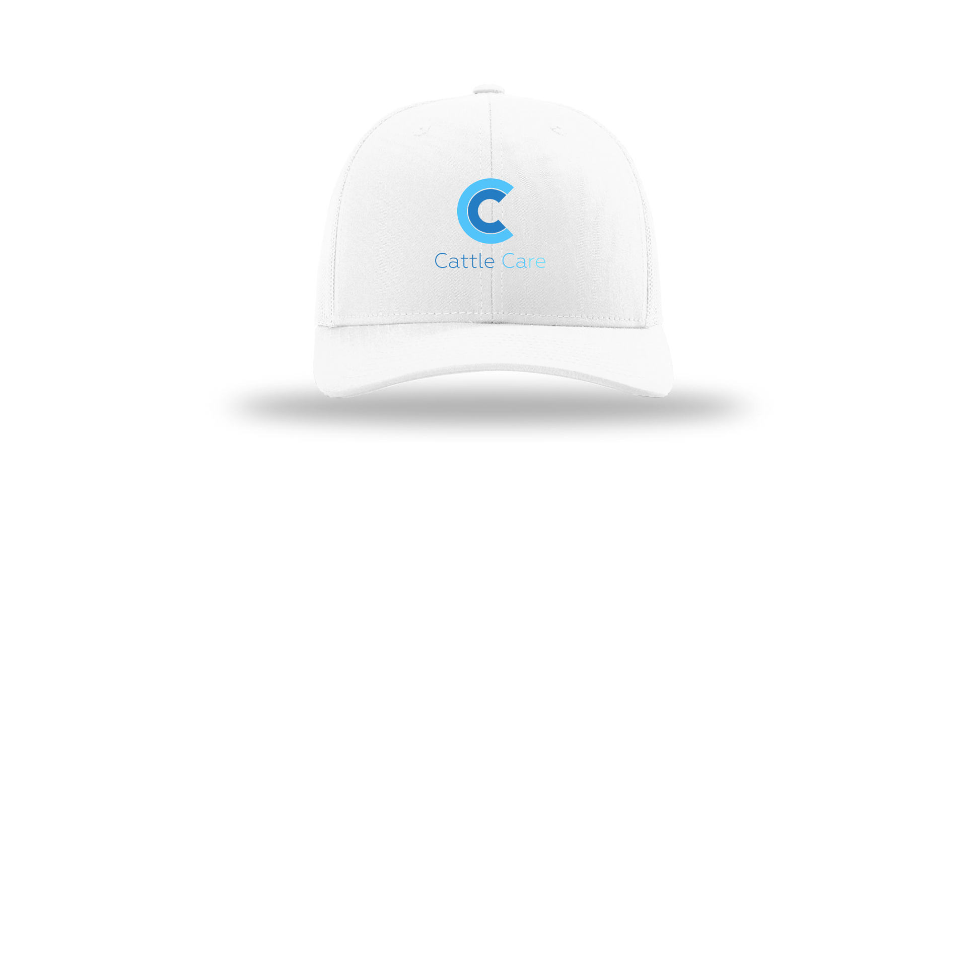 cattle-care-richardson-trucker-cap-embroidery-capfront-R112-white-flat-front