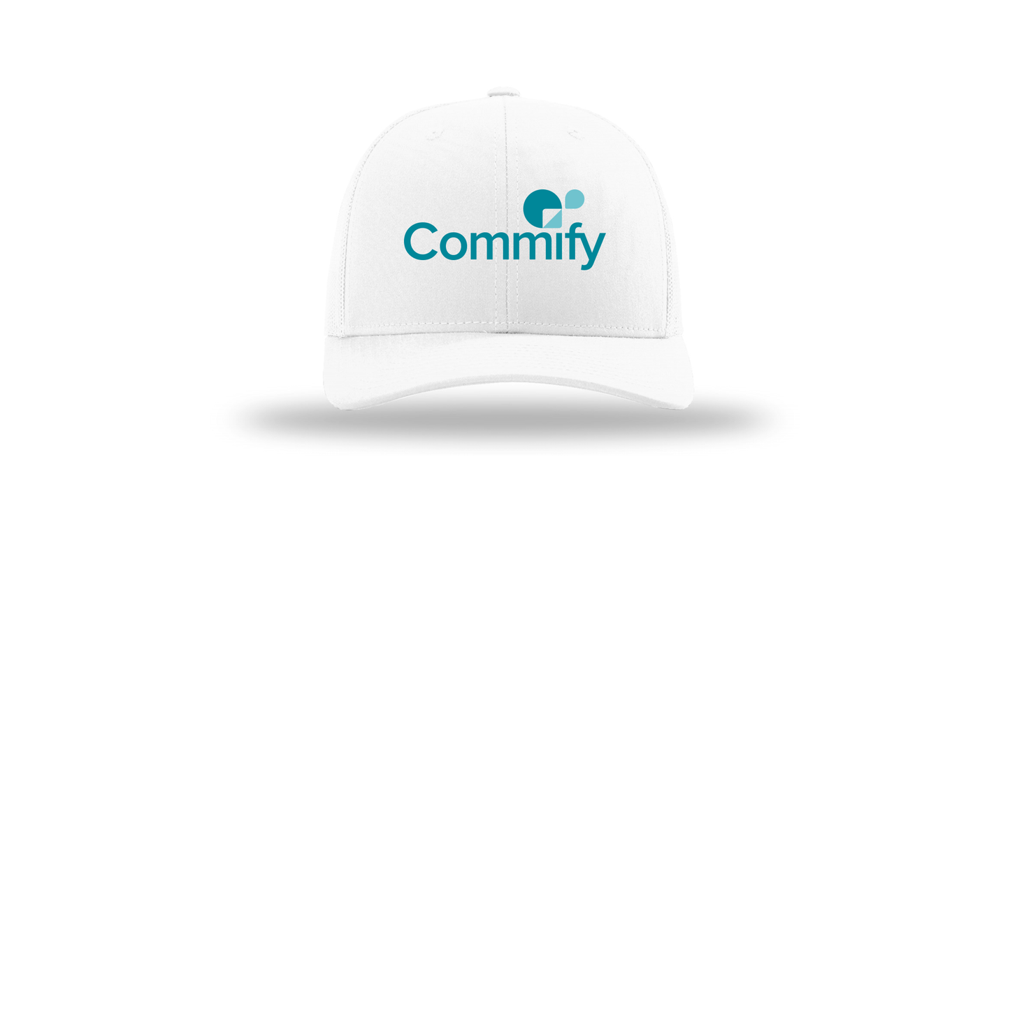 commify-richardson-trucker-cap-embroidery-capfront-R112-white-flat-front