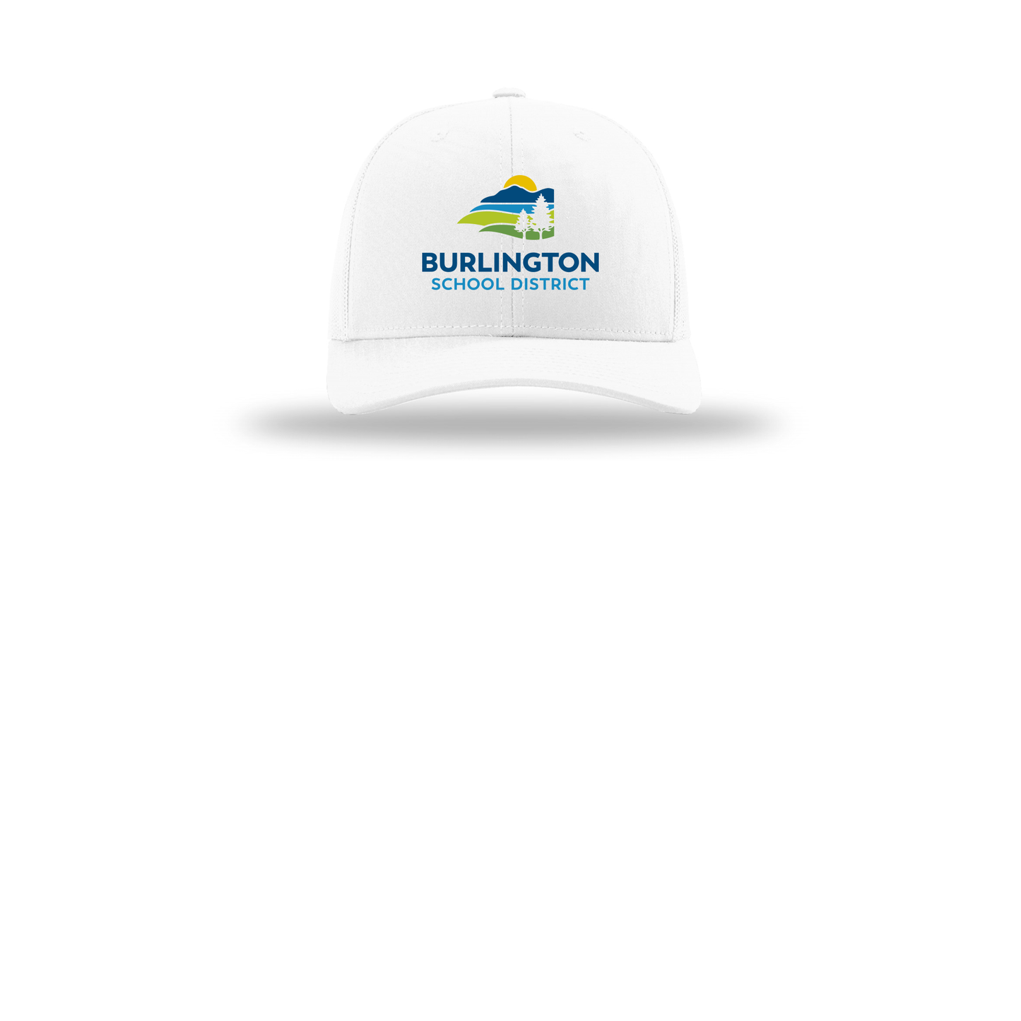 bsdvt-richardson-trucker-cap-embroidery-capfront-R112-white-flat-front