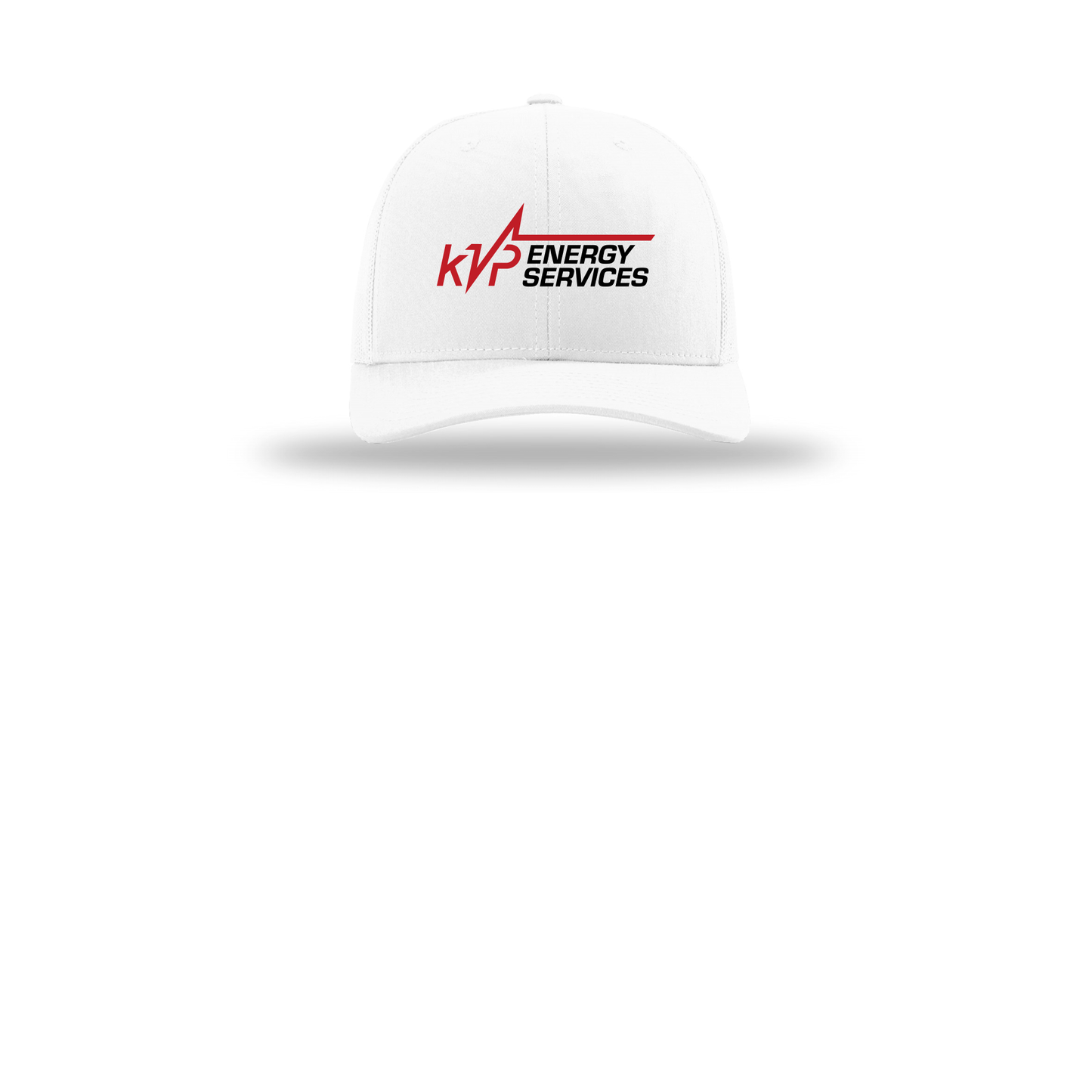 kvpenergy-richardson-trucker-cap-embroidery-capfront-R112-white-flat-front