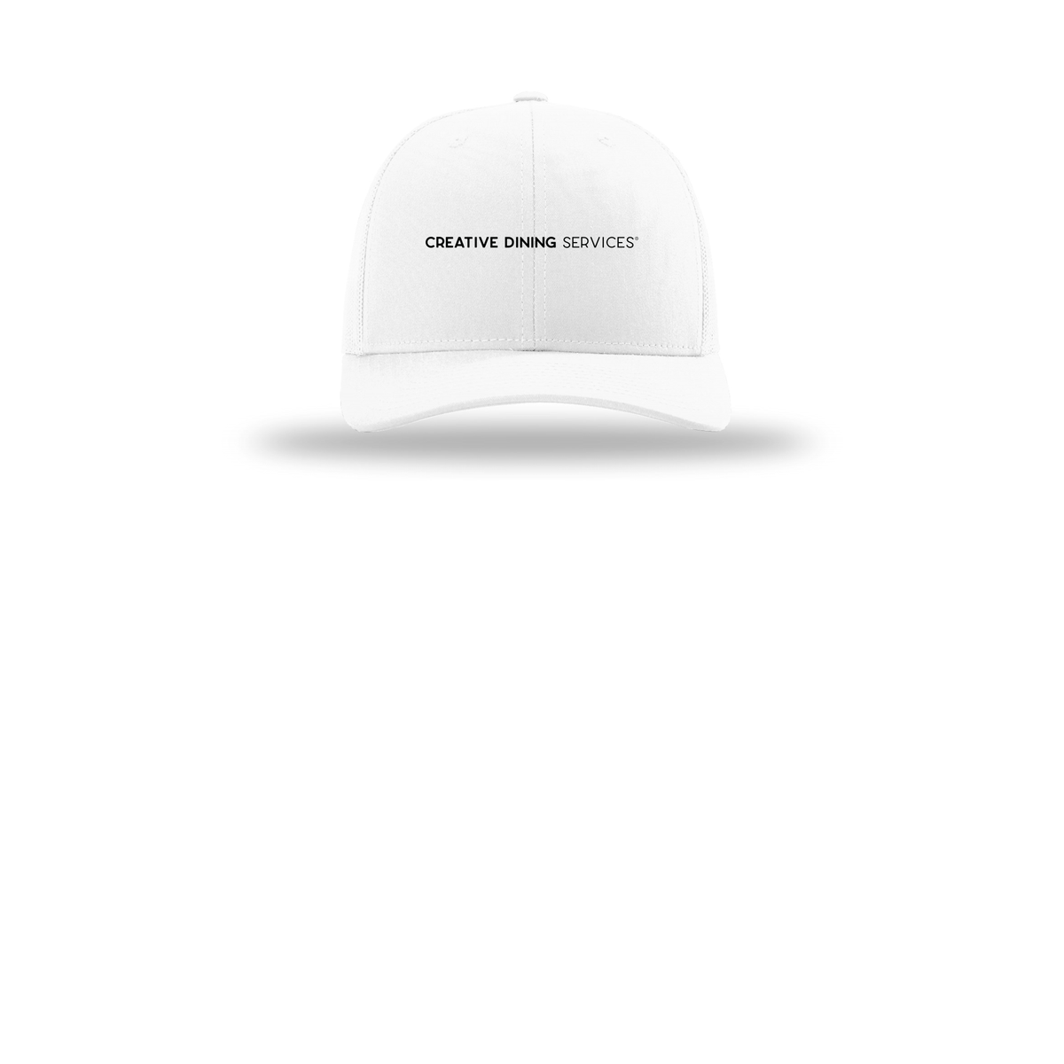 creativedining-richardson-trucker-cap-embroidery-capfront-R112-white-flat-front