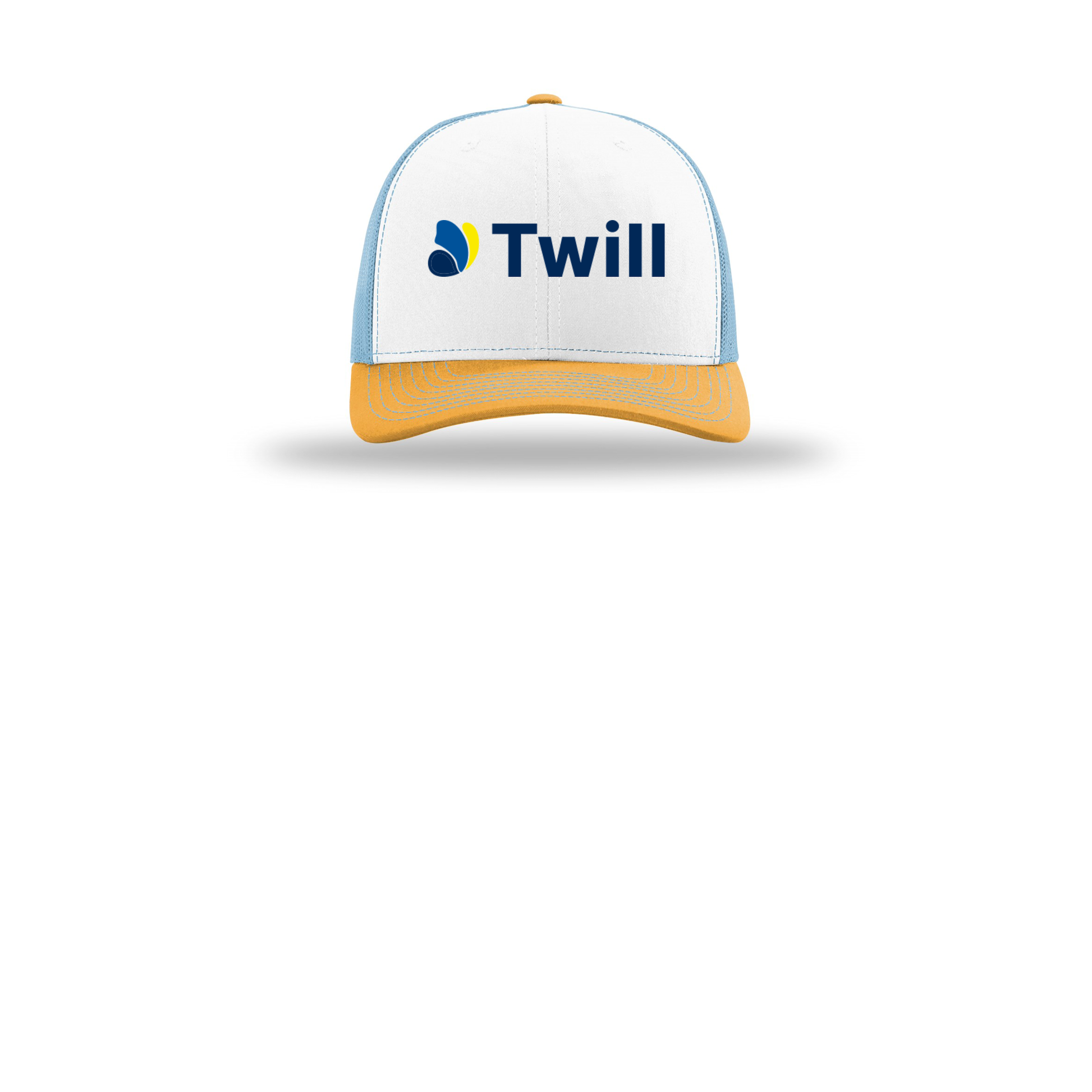 withtwill-richardson-trucker-cap-embroidery-capfront-R112-whitecolumbiablueyellow-flat-front