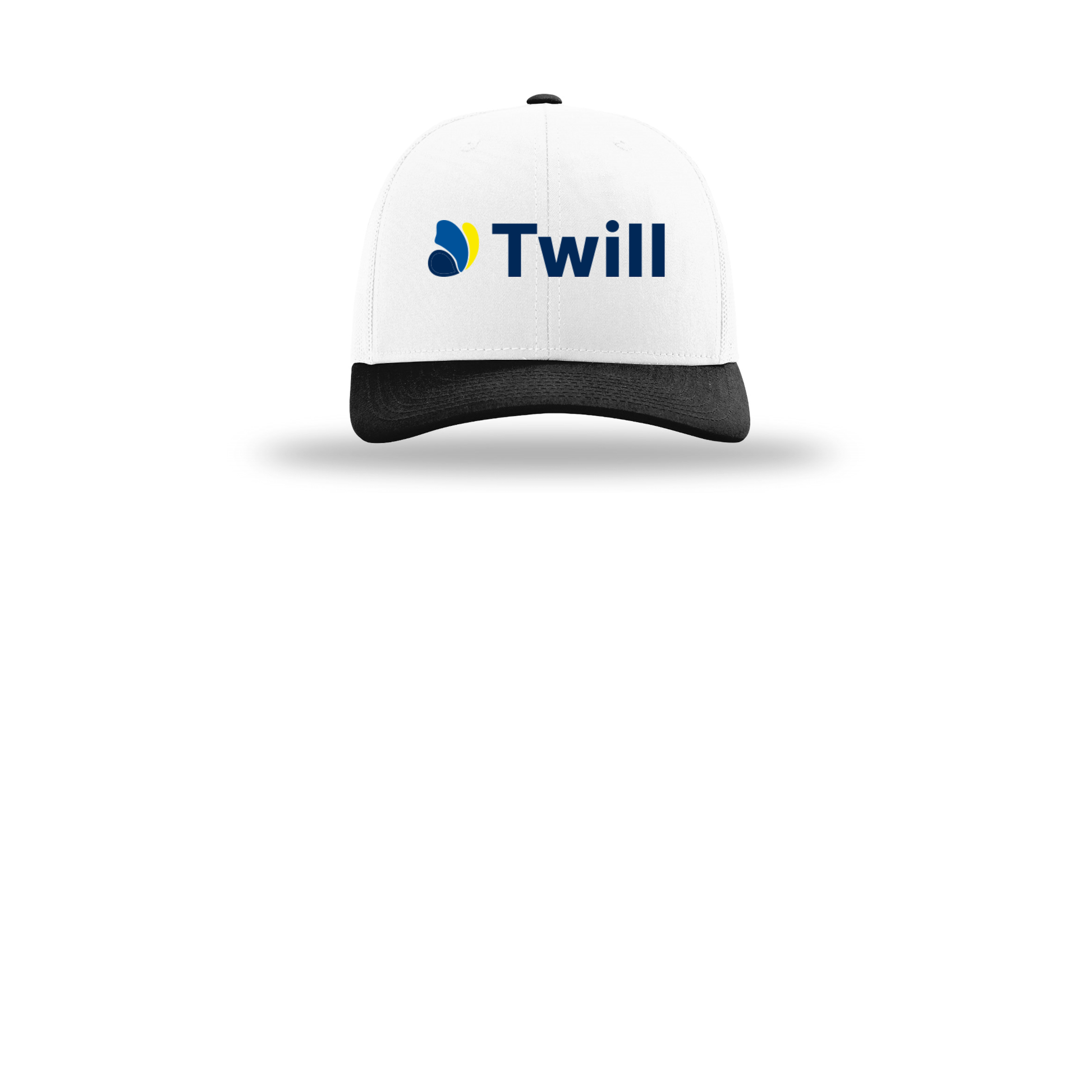 withtwill-richardson-trucker-cap-embroidery-capfront-R112-whitewhiteblack-flat-front