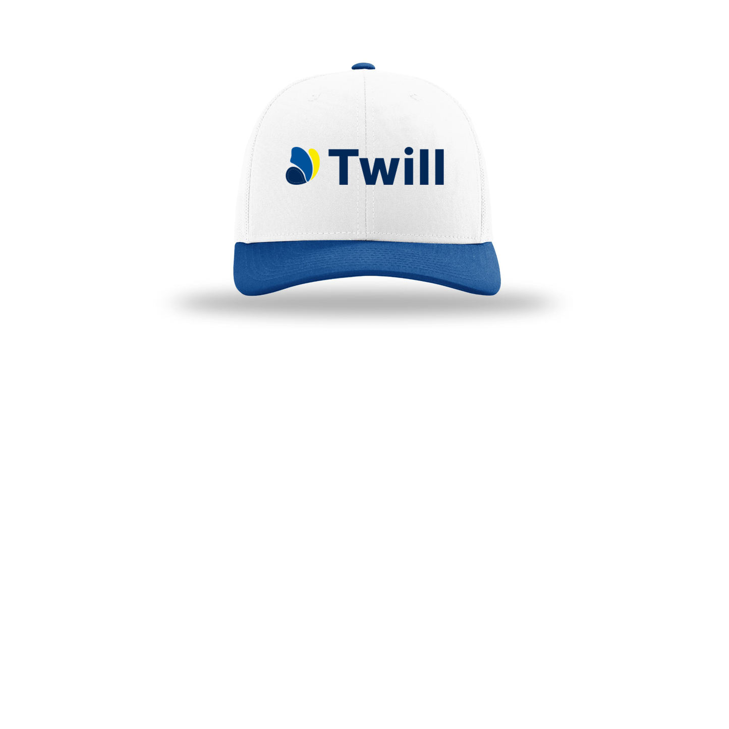 withtwill-richardson-trucker-cap-embroidery-capfront-R112-whitewhiteroyal-flat-front