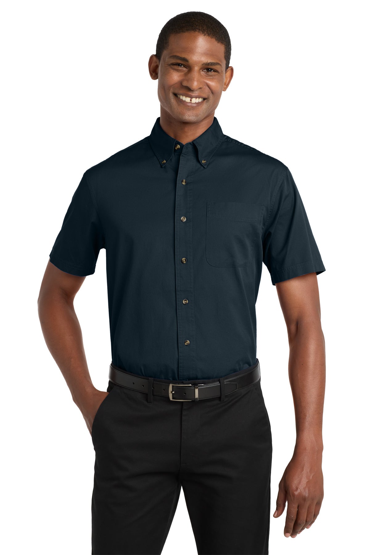 Port Authority® Short Sleeve Twill Shirt. S500T
