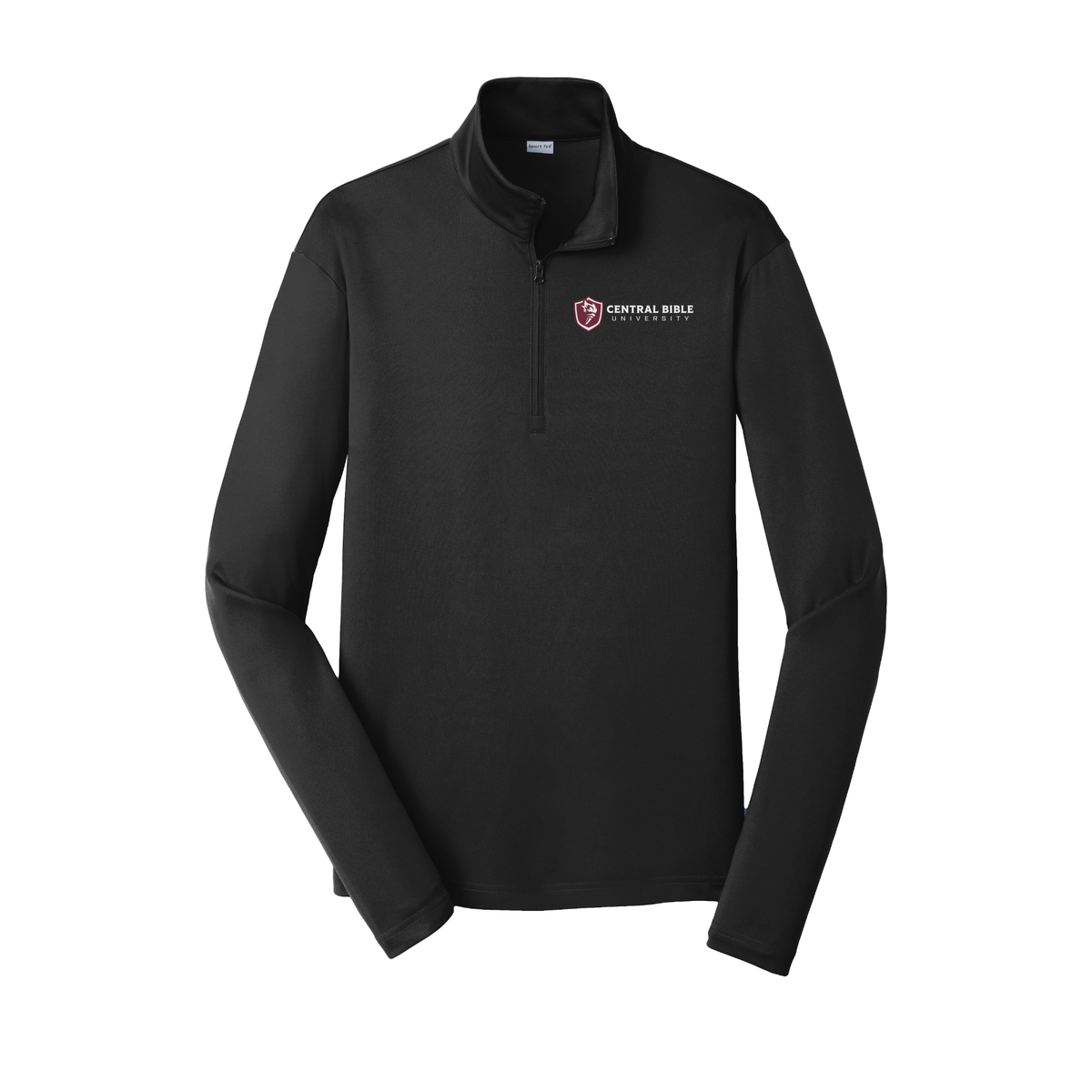 centralbible-lightweight-quarter-zip-dtf-leftchest-ST357-black-flat-front