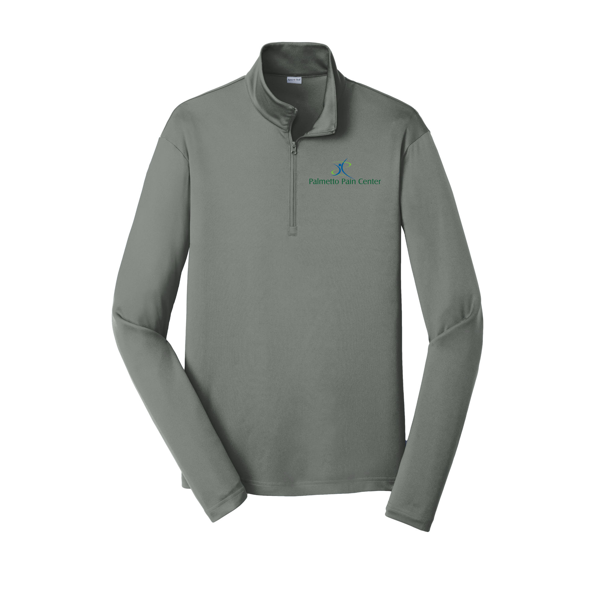 palmetto-pain-center-lightweight-quarter-zip-dtf-leftchest-ST357-greyconcrete-flat-front