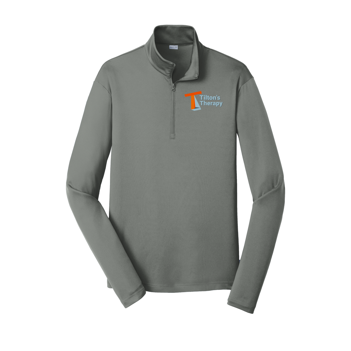 tiltonstherapy-lightweight-quarter-zip-dtf-leftchest-ST357-greyconcrete-flat-front