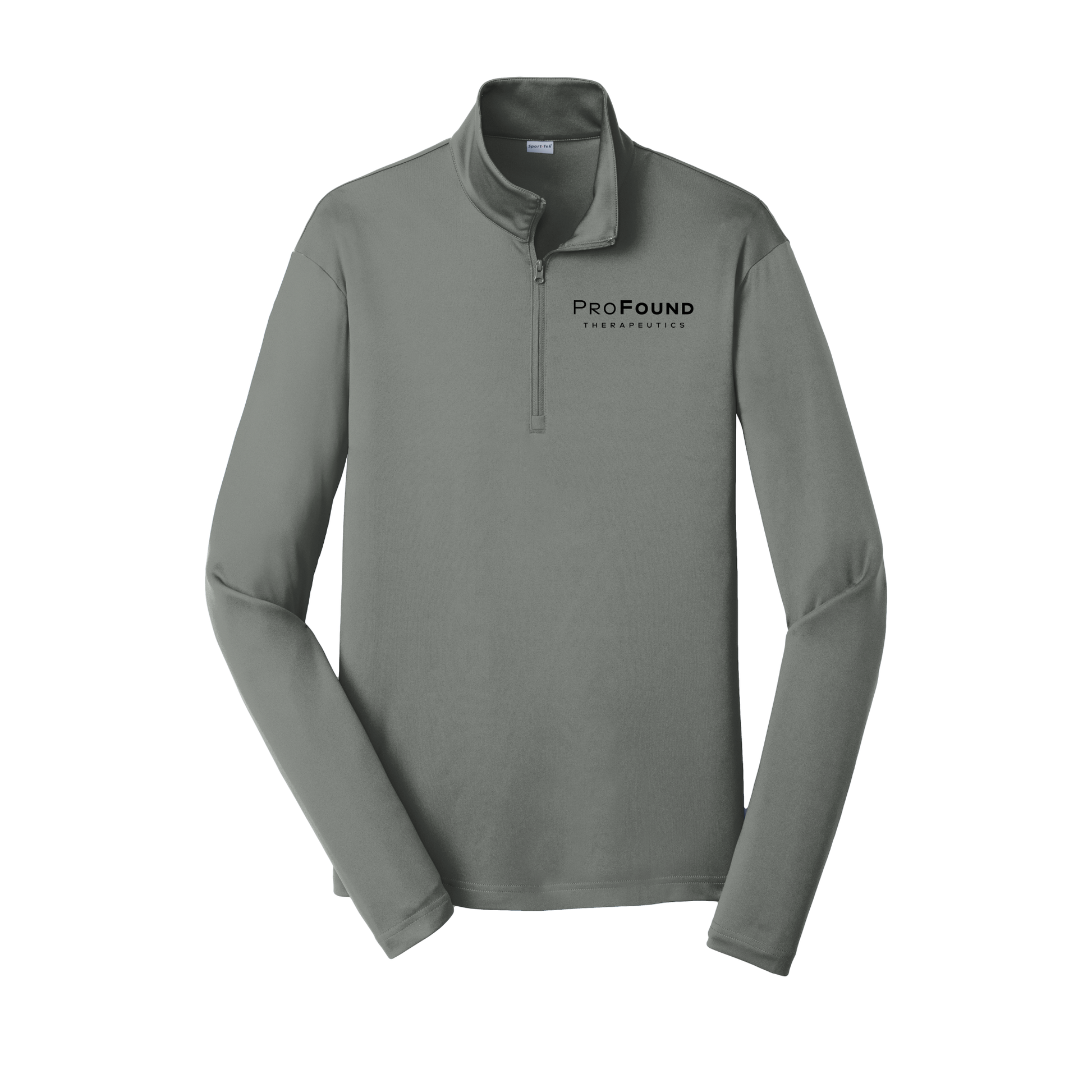 profoundtx-lightweight-quarter-zip-dtf-leftchest-ST357-greyconcrete-flat-front