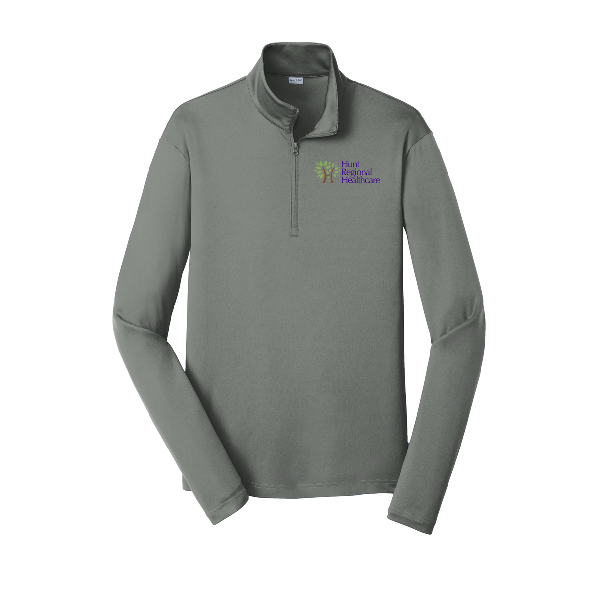 huntregional-lightweight-quarter-zip-dtf-leftchest-ST357-greyconcrete-flat-front
