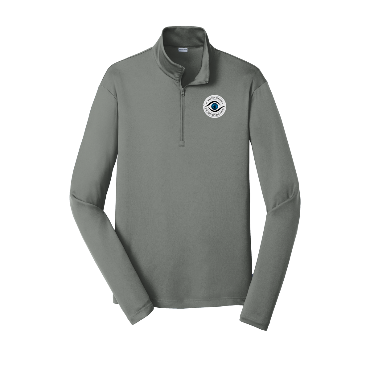 novaeyedocs-lightweight-quarter-zip-dtf-leftchest-ST357-greyconcrete-flat-front