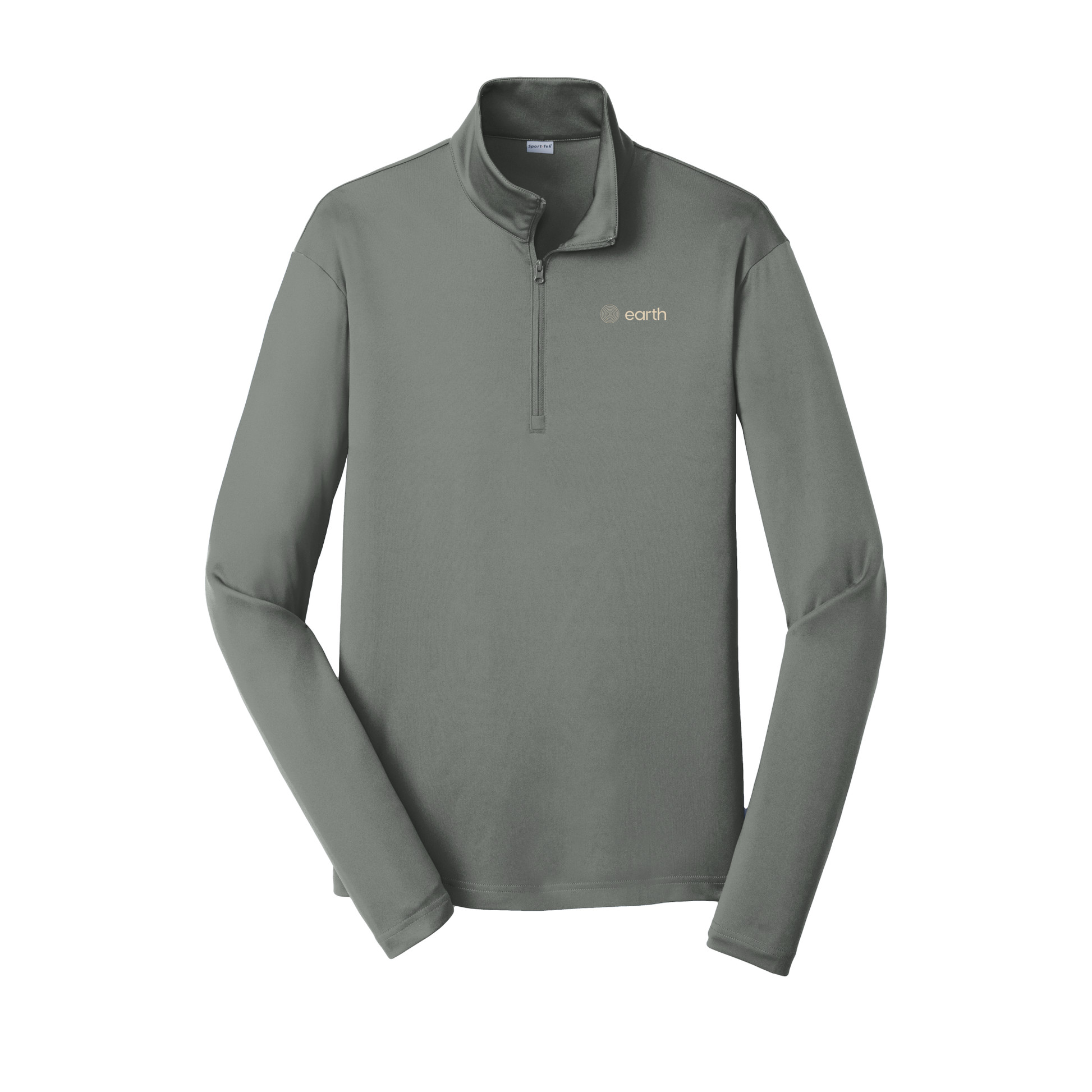 earthfuneral-lightweight-quarter-zip-dtf-leftchest-ST357-greyconcrete-flat-front