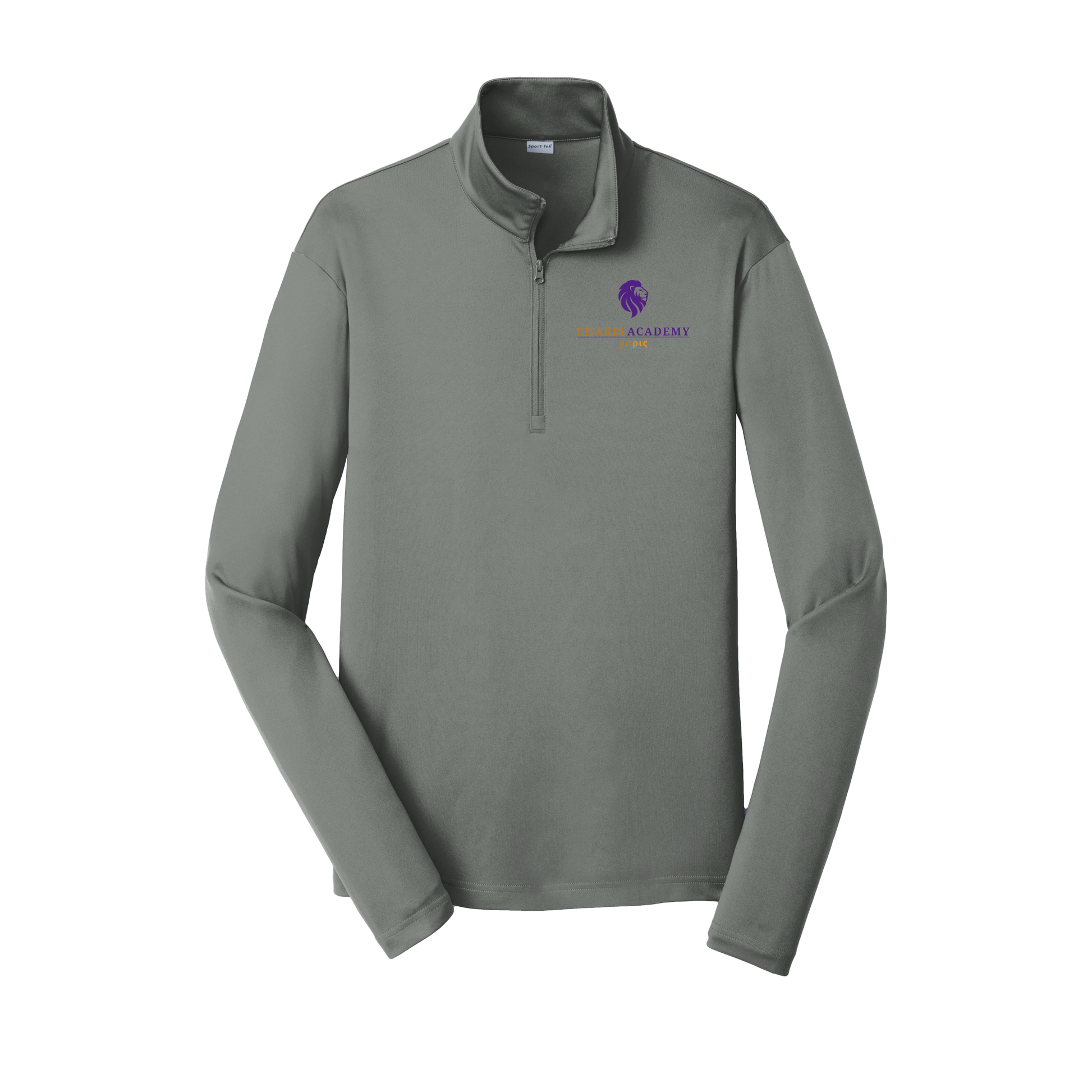 cahazleton-lightweight-quarter-zip-dtf-leftchest-ST357-greyconcrete-flat-front