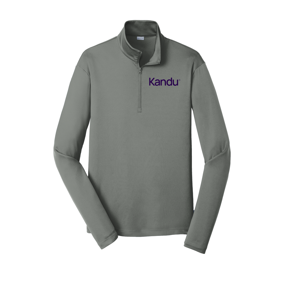 kandu-lightweight-quarter-zip-dtf-leftchest-ST357-greyconcrete-flat-front