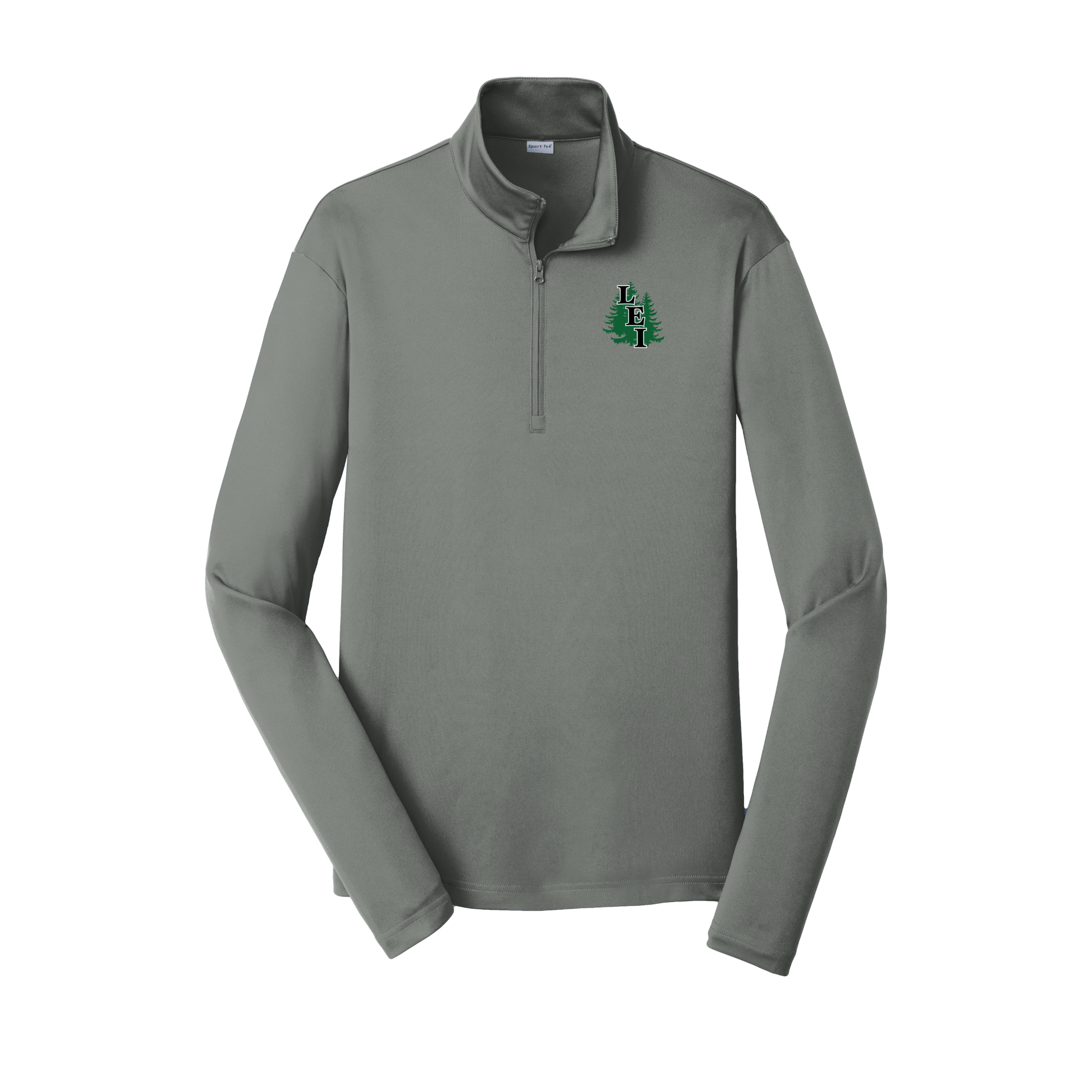 leisite-lightweight-quarter-zip-dtf-leftchest-ST357-greyconcrete-flat-front