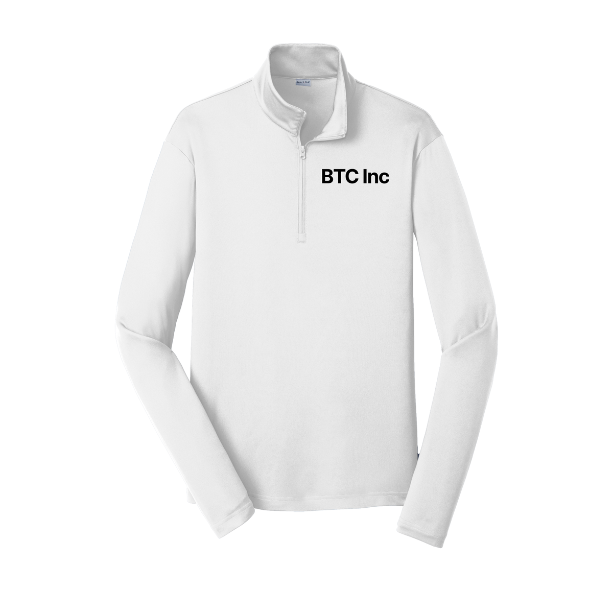 btc-lightweight-quarter-zip-dtf-leftchest-ST357-white-flat-front