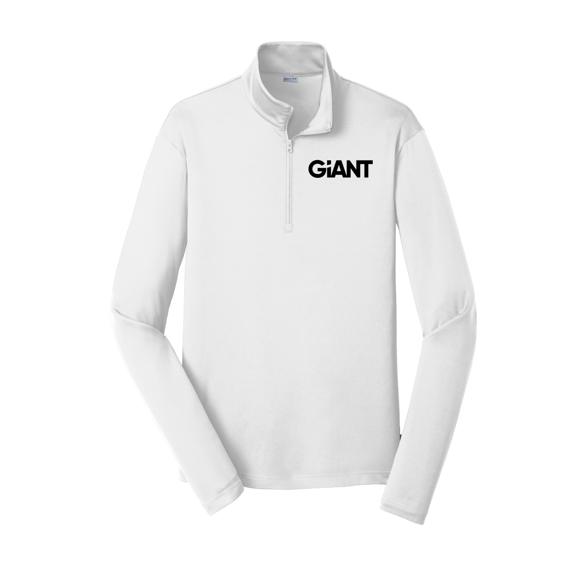 giantworldwide-lightweight-quarter-zip-dtf-leftchest-ST357-white-flat-front