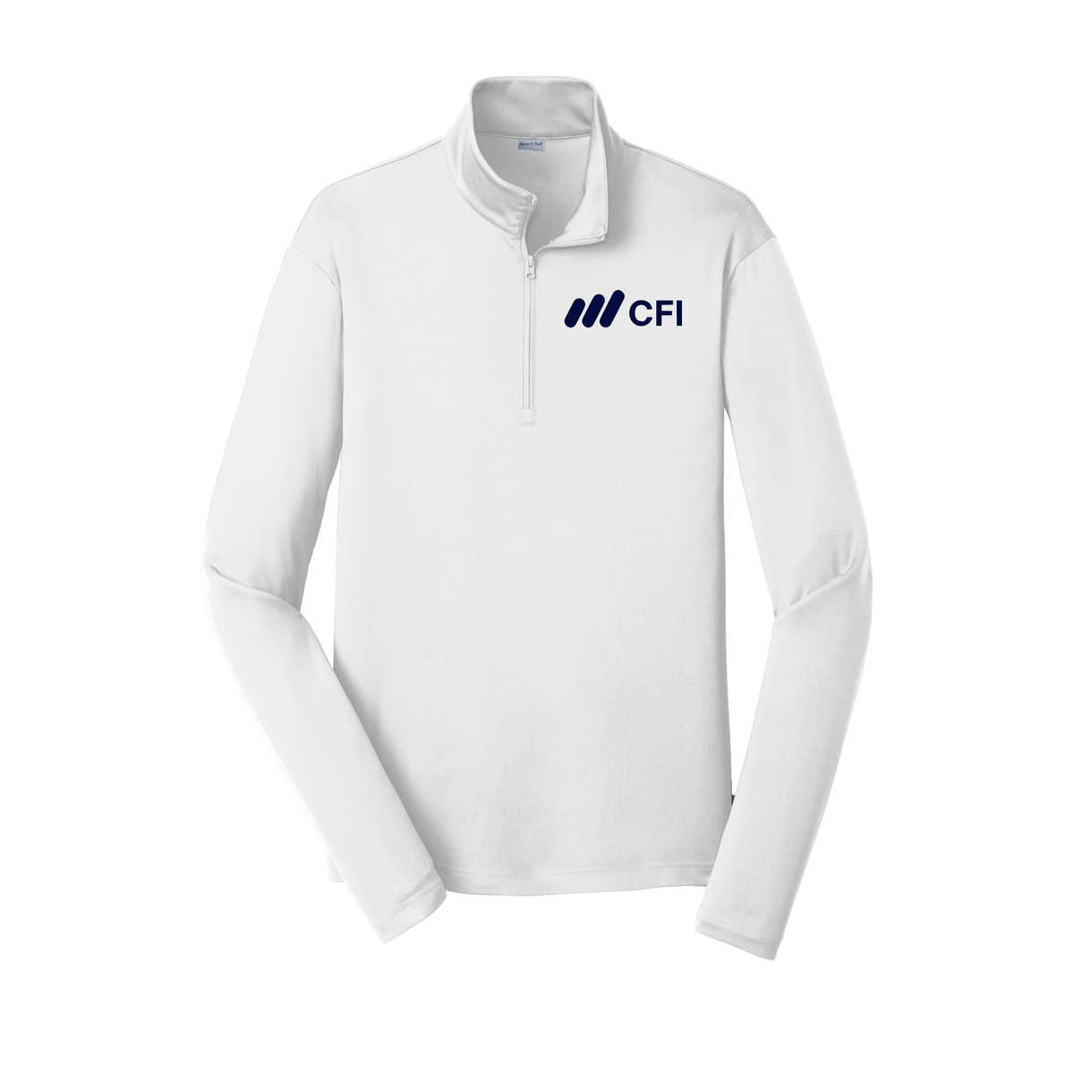 corporatefinanceinstitute-lightweight-quarter-zip-dtf-leftchest-ST357-white-flat-front