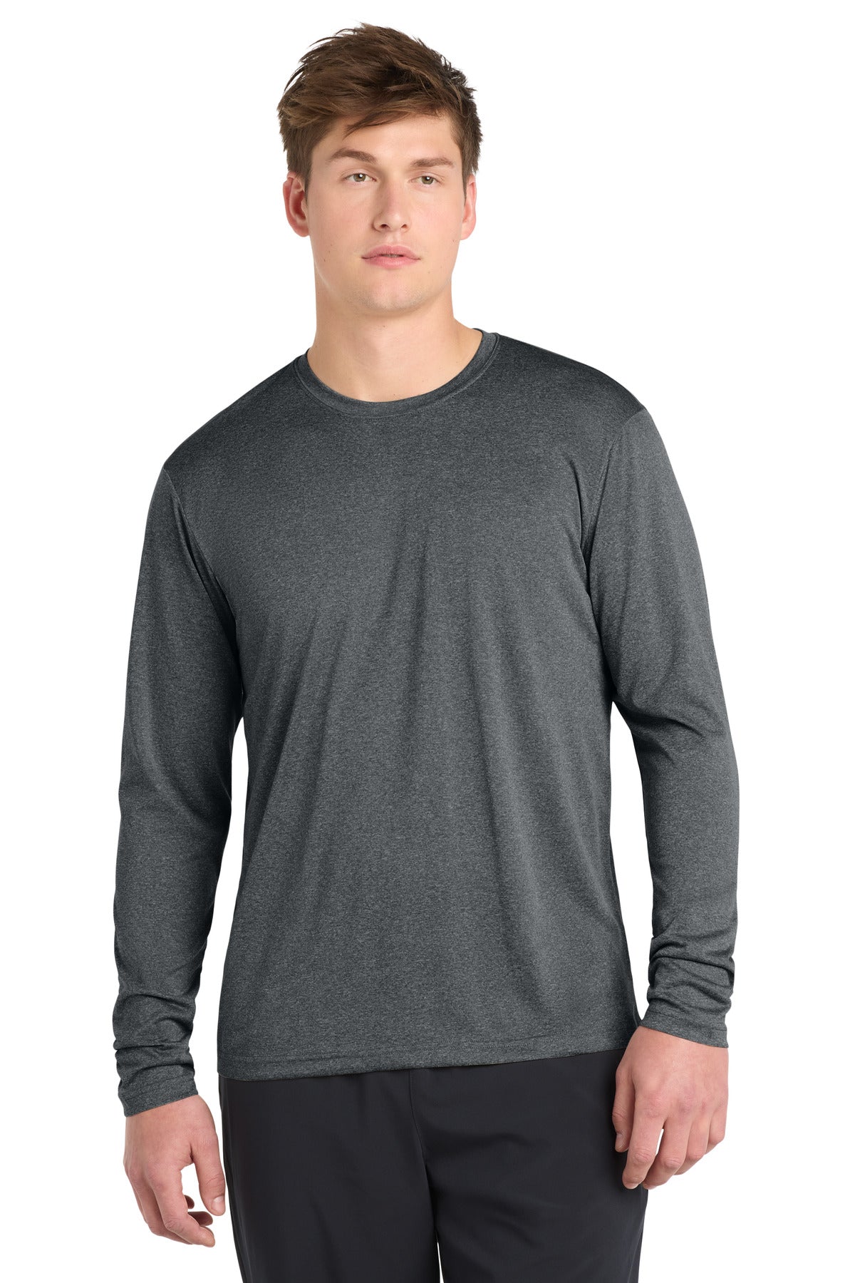 Sport-Tek® Long Sleeve Heather Contender™ Tee. ST360LS