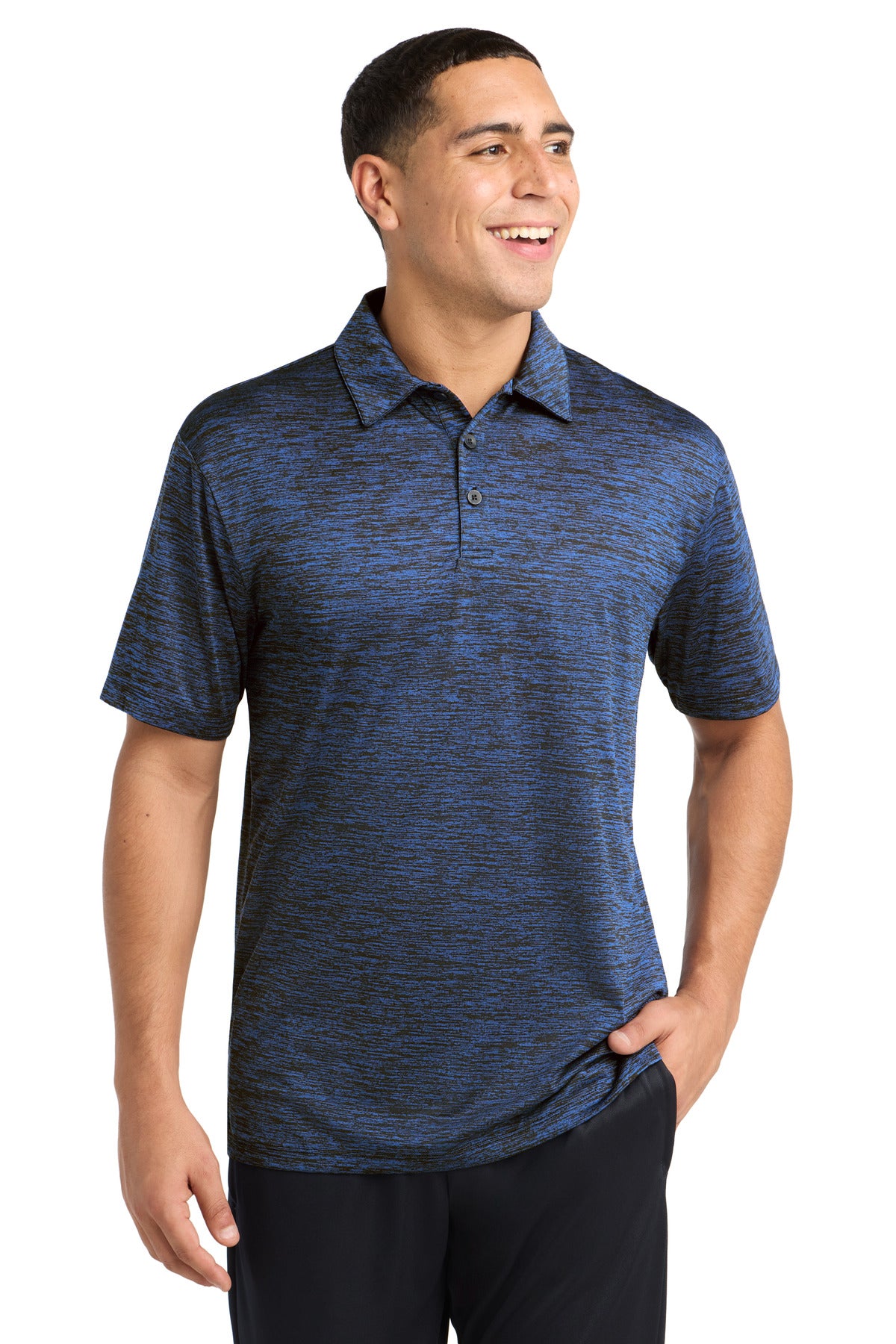 Sport-Tek ® PosiCharge ® Electric Heather Polo. ST590