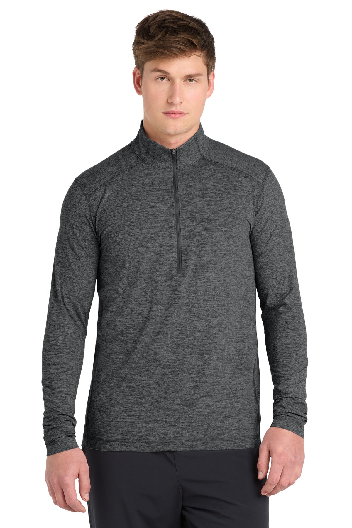 Sport-Tek ® Exchange 1.5 Long Sleeve 1/2-Zip. ST711