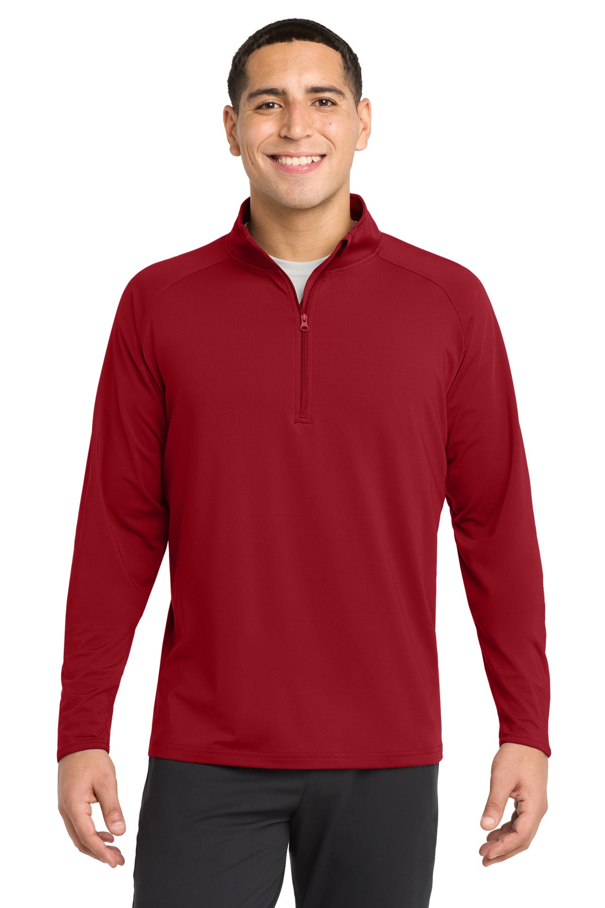 Sport-Tek® Sport-Wick® Stretch 1/4-Zip Pullover. ST850