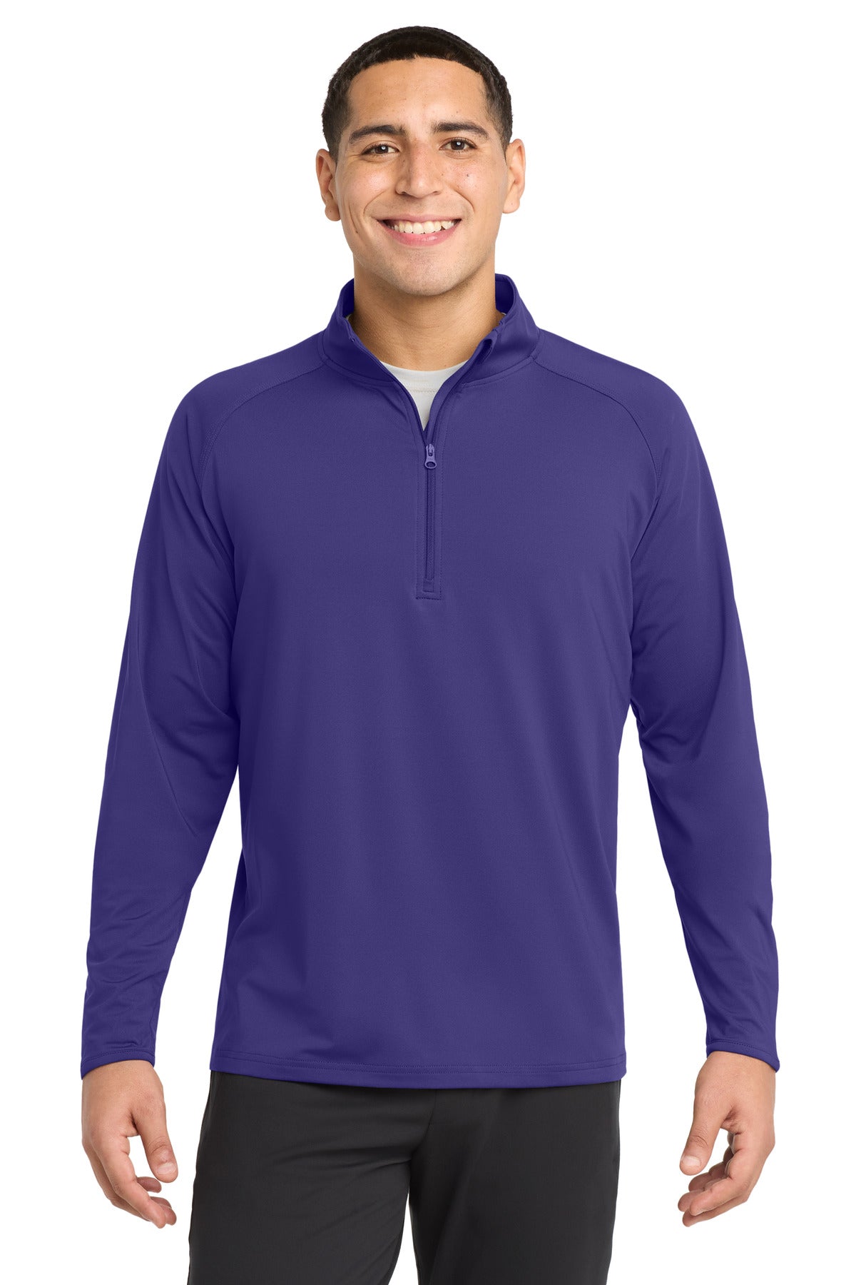 Sport-Tek® Sport-Wick® Stretch 1/4-Zip Pullover. ST850