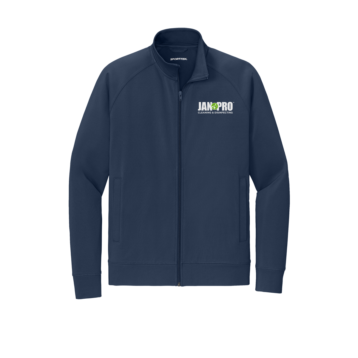 jan-pro-sport-tek-mens-cadet-jacket-embroidery-leftchest-ST857-truenavy-flat-front