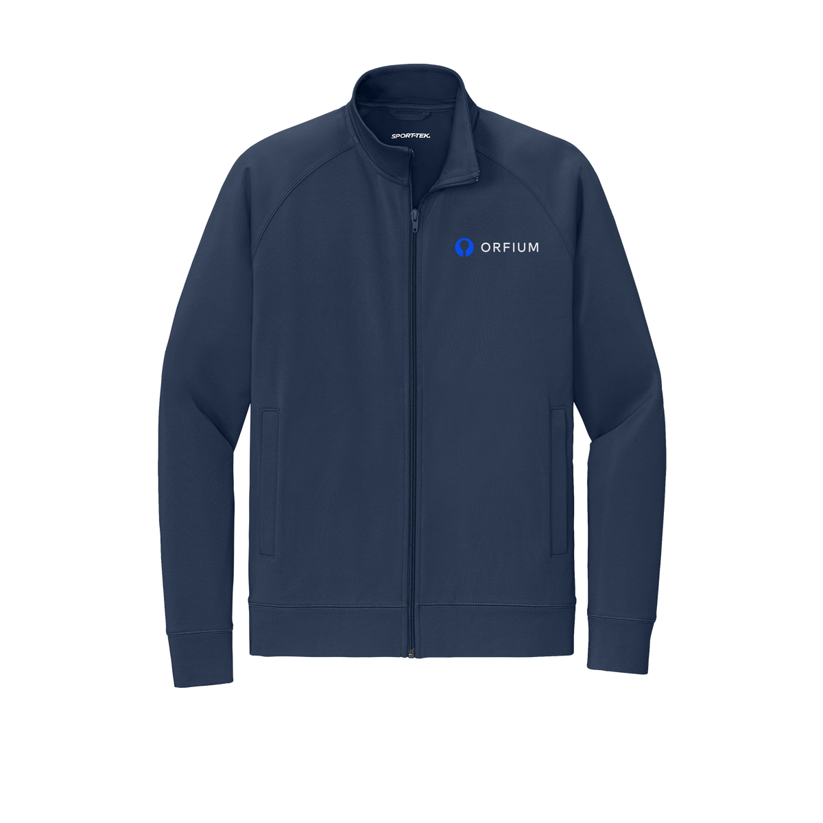 orfium-sport-tek-mens-cadet-jacket-embroidery-leftchest-ST857-truenavy-flat-front