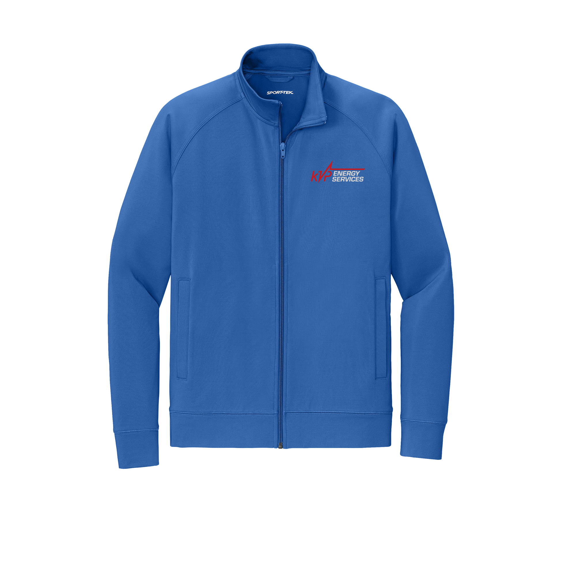 kvpenergy-sport-tek-mens-cadet-jacket-embroidery-leftchest-ST857-trueroyal-flat-front
