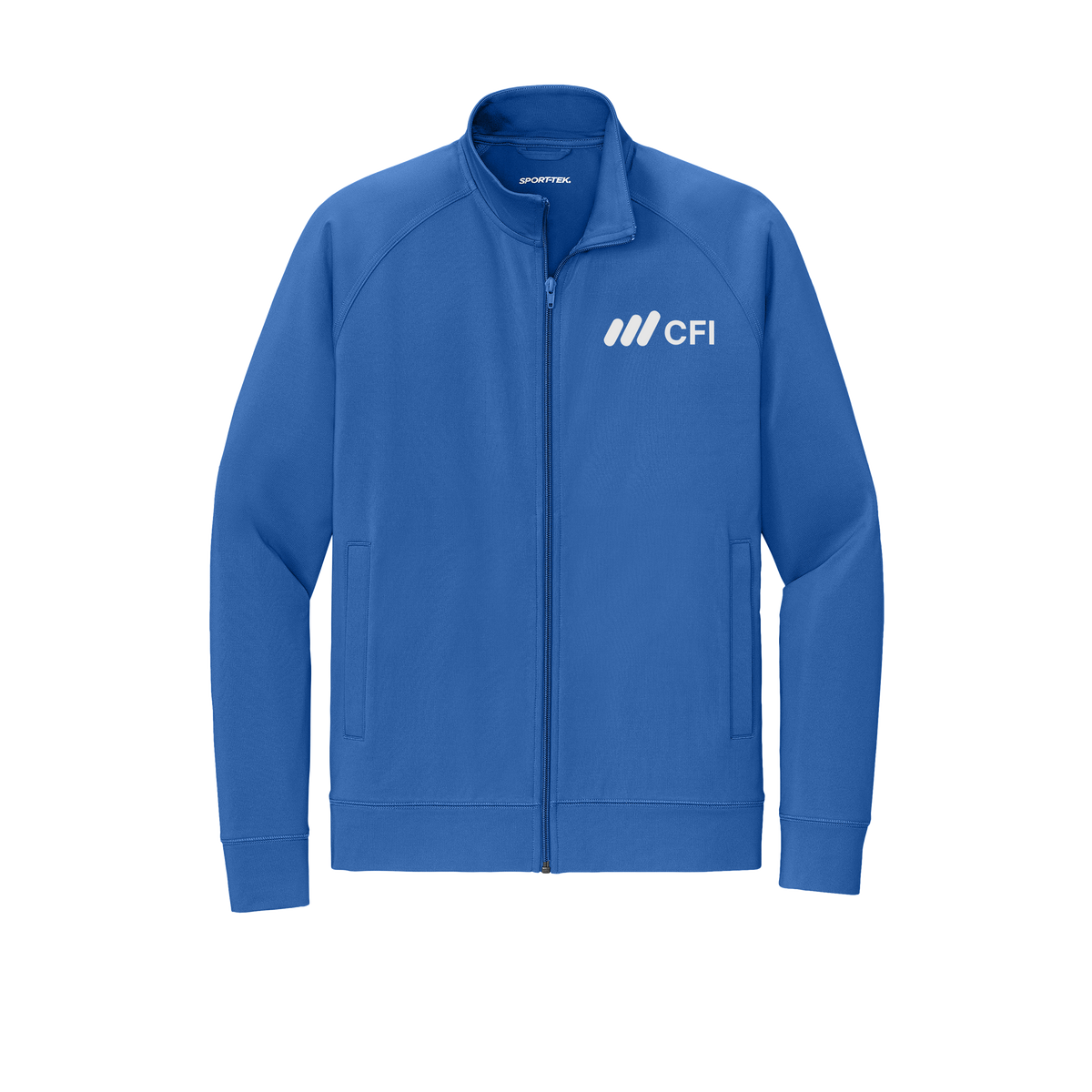 corporatefinanceinstitute-sport-tek-mens-cadet-jacket-embroidery-leftchest-ST857-trueroyal-flat-front
