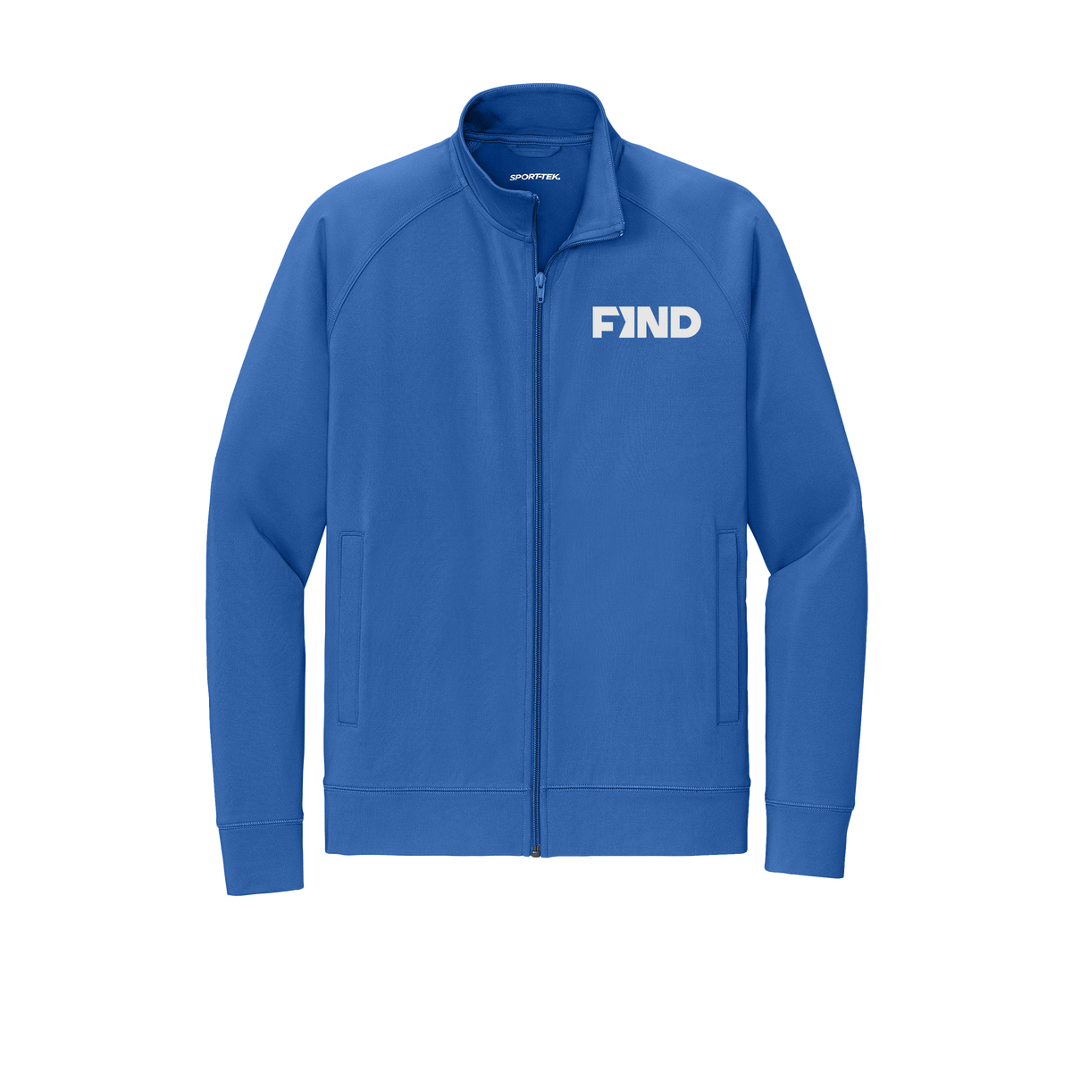 findrealestate-sport-tek-mens-cadet-jacket-embroidery-leftchest-ST857-trueroyal-flat-front