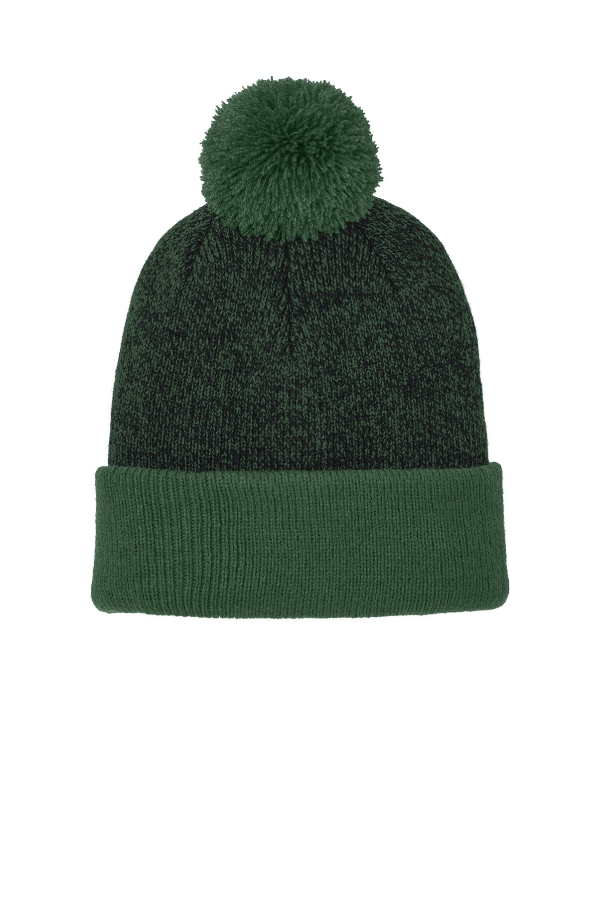 Sport-Tek® Halftime Heather Pom Beanie STC68