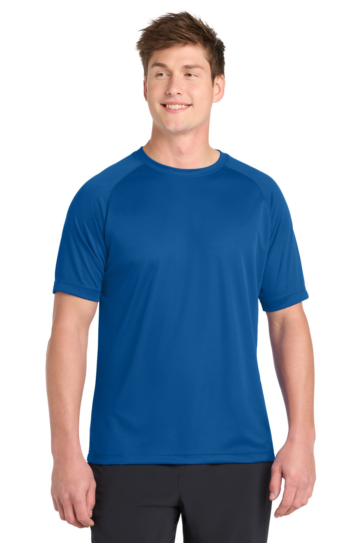 Sport-Tek® Dry Zone® Short Sleeve Raglan T-Shirt. T473