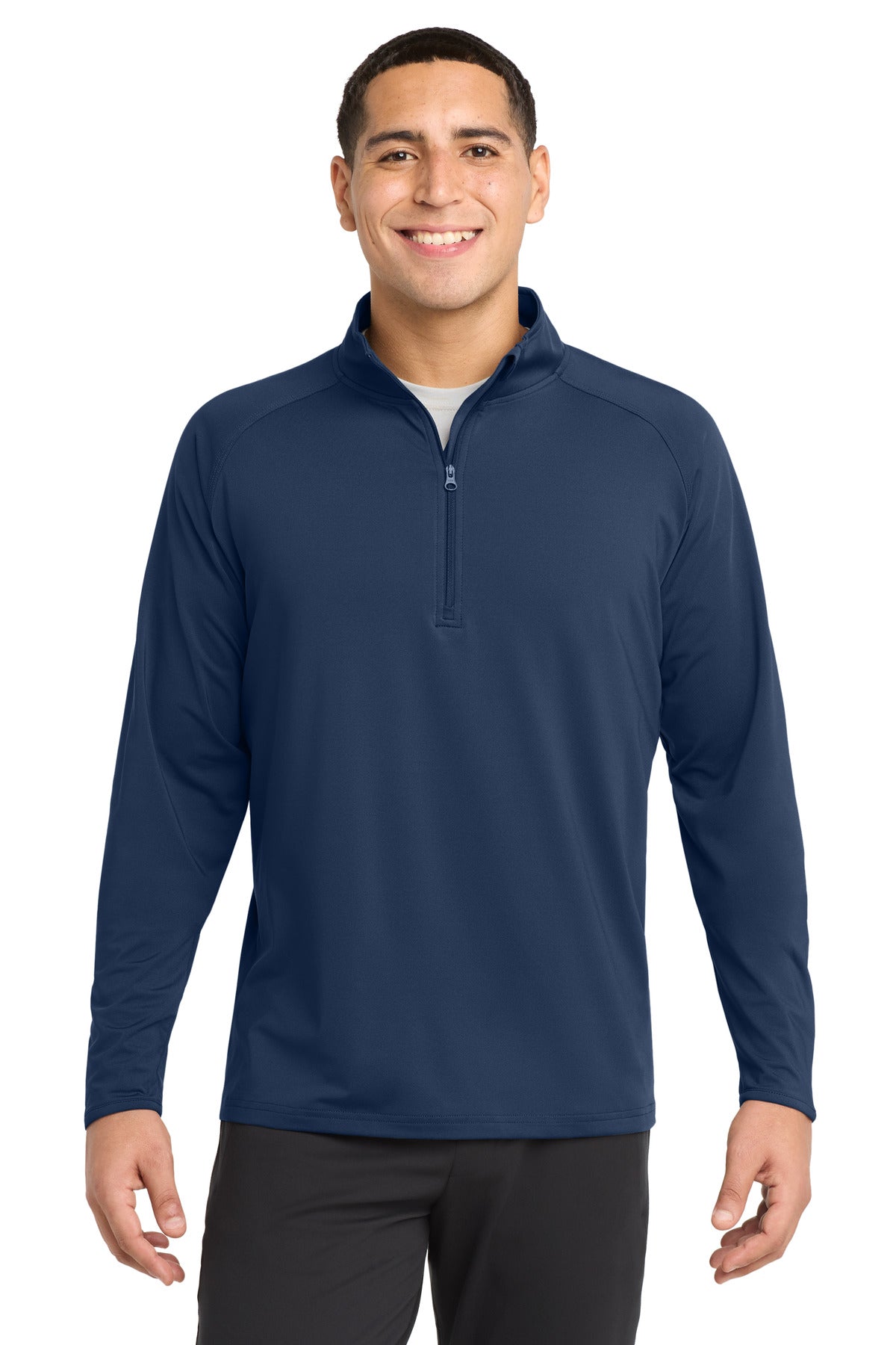 Sport-Tek® Tall Sport-Wick® Stretch 1/4-Zip Pullover. TST850