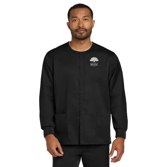 Wink® Unisex WorkFlex Snap-Front Scrub Jacket