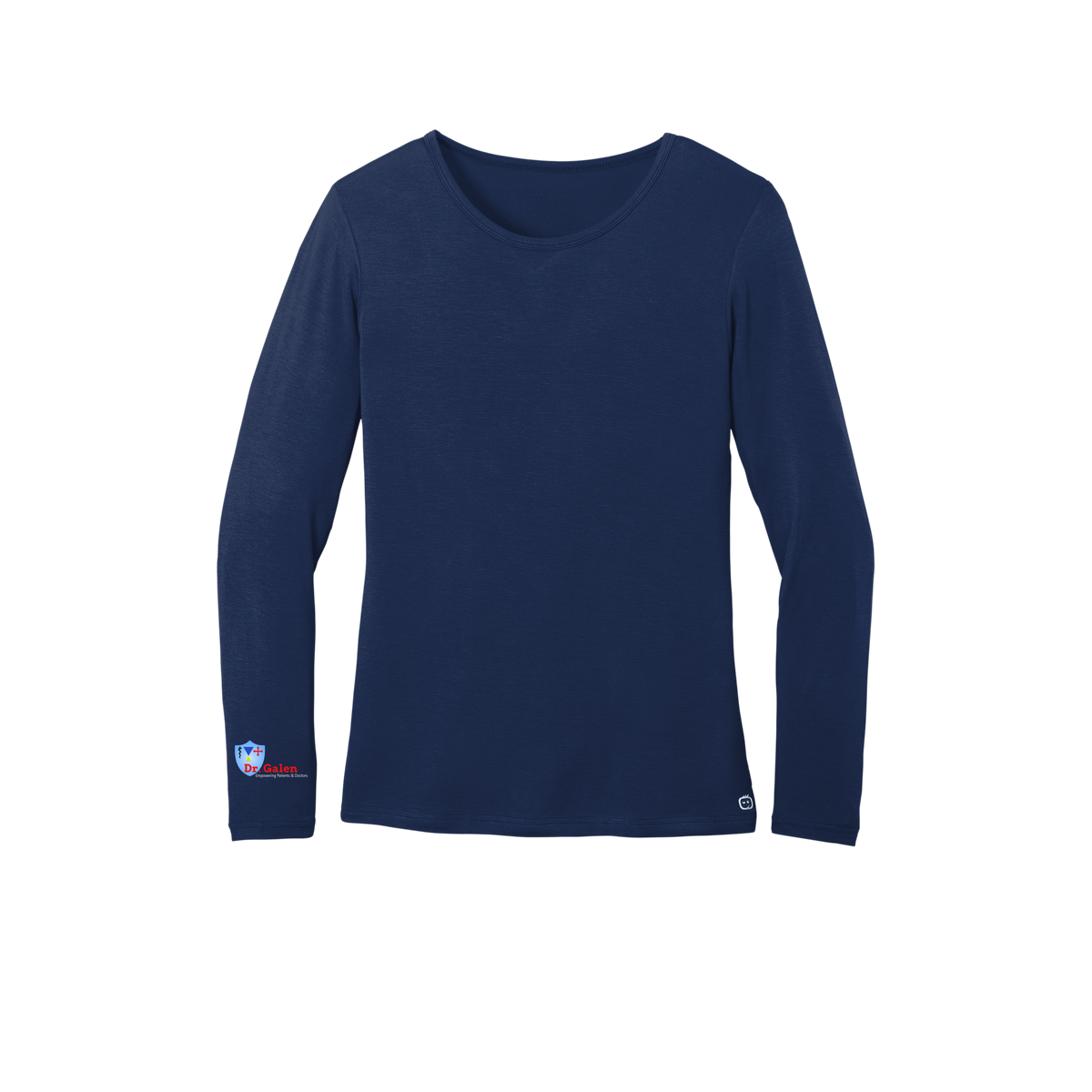 drgalen-wink-womens-underscrub-dtf-aboverightcuff-WW4029-navy-flat-front