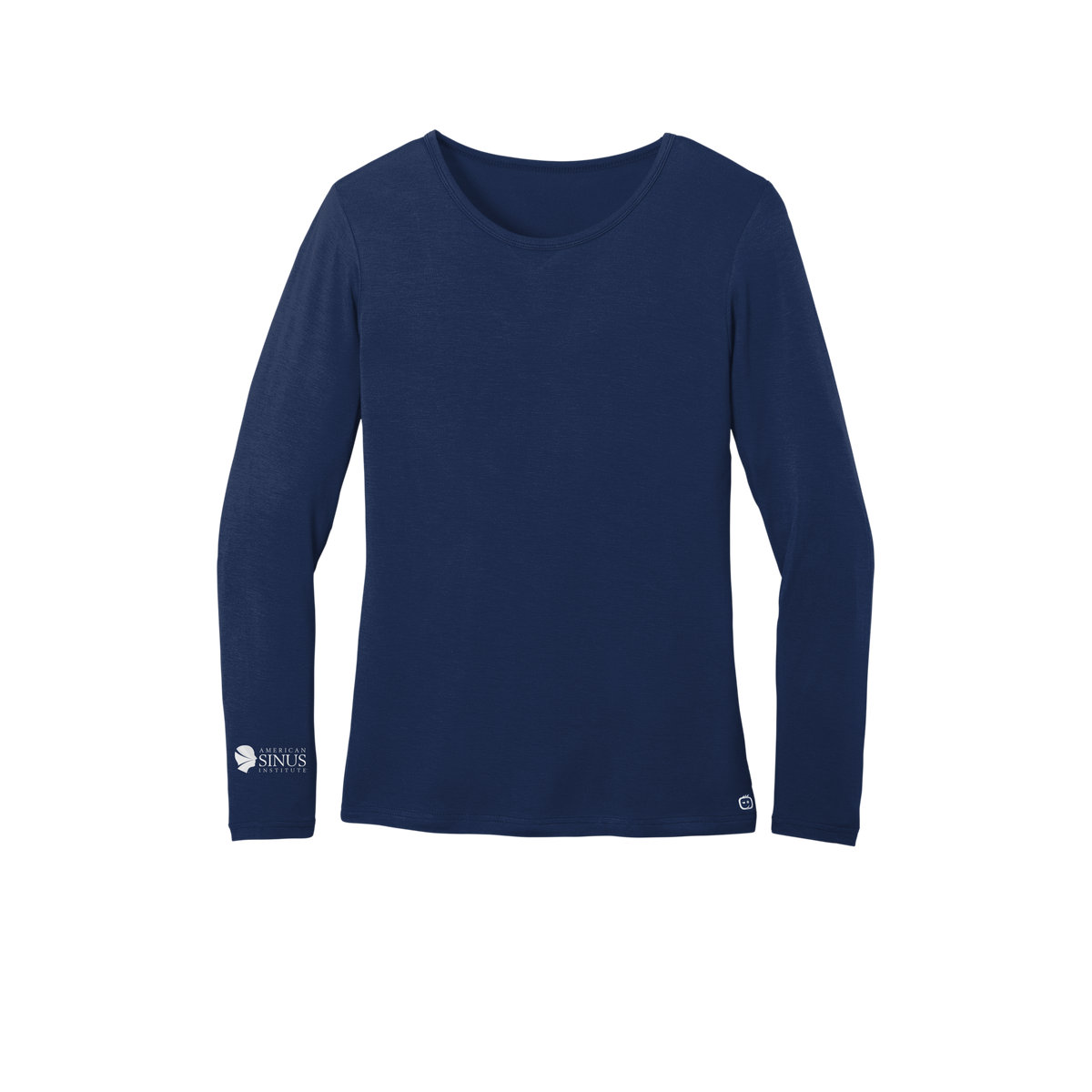 americansinus-wink-womens-underscrub-dtf-aboverightcuff-WW4029-navy-flat-front