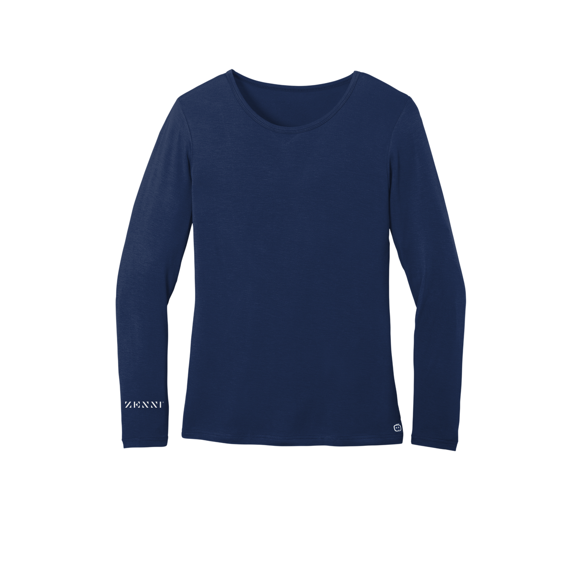 zennioptical-wink-womens-underscrub-dtf-aboverightcuff-WW4029-navy-flat-front